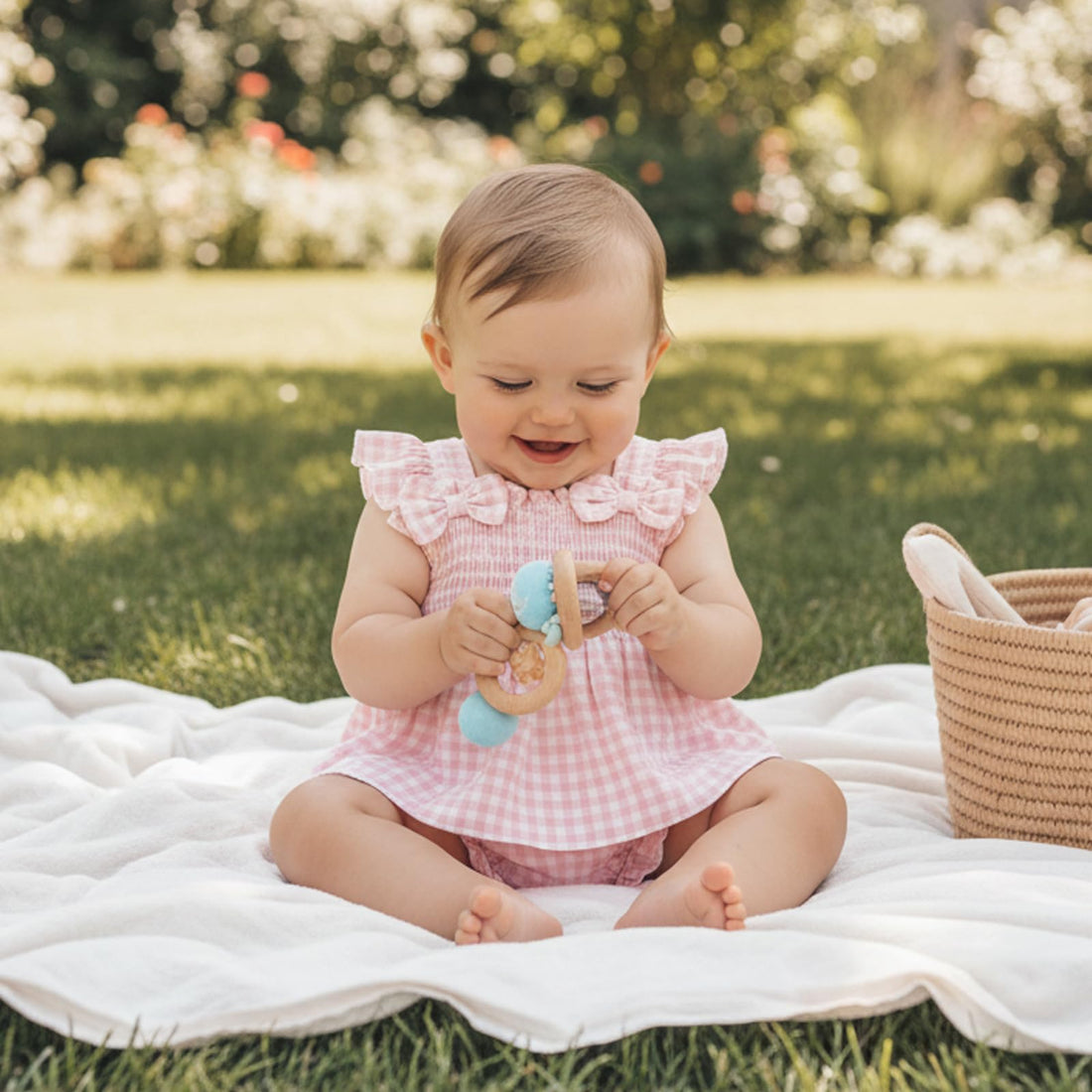 Baby Girl Clothes Infant Summer Outfits Set Plaid Ruffle Sleeve Shirt Tops and Bloomers Shorts WEBE CLOTHING