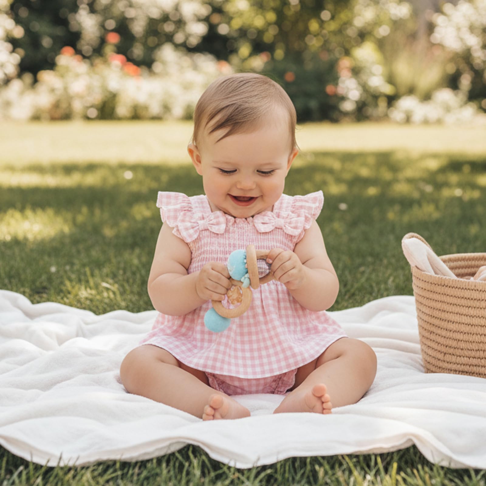 Baby Girl Clothes Infant Summer Outfits Set Plaid Ruffle Sleeve Shirt Tops and Bloomers Shorts WEBE CLOTHING