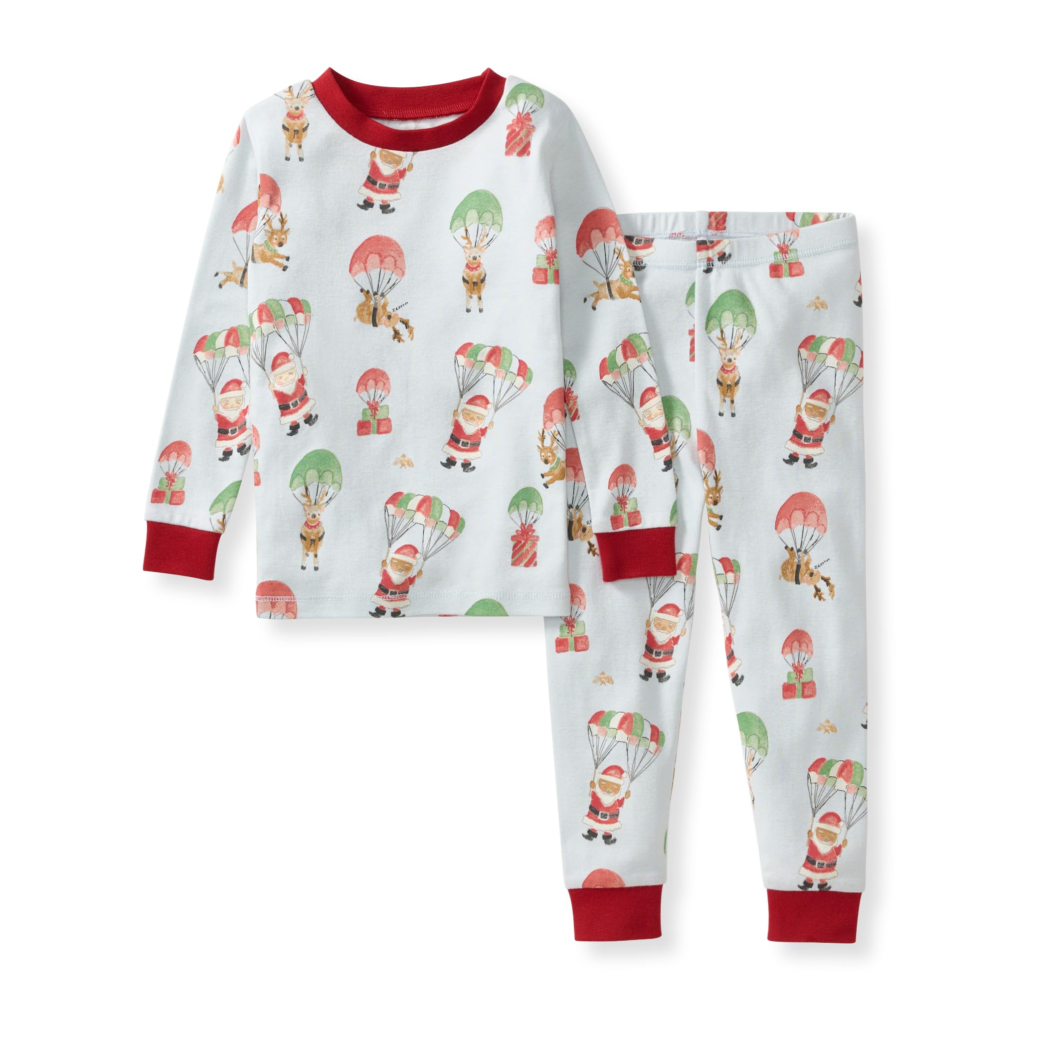 Burt's Bees Baby Organic Cotton Pajamas for Girls,100% Cotton Pajama Set