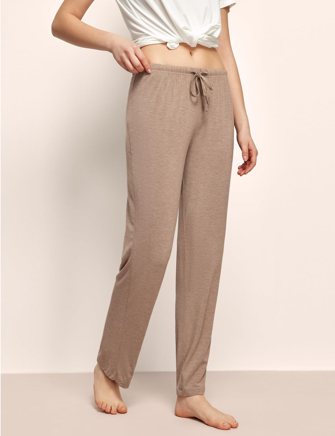 GYS Bamboo Viscose Women's Pajama Pants, Lightweight Comfy Casual Lounge Yoga Pants, Pj Bottoms Sleep Pants with Drawstring