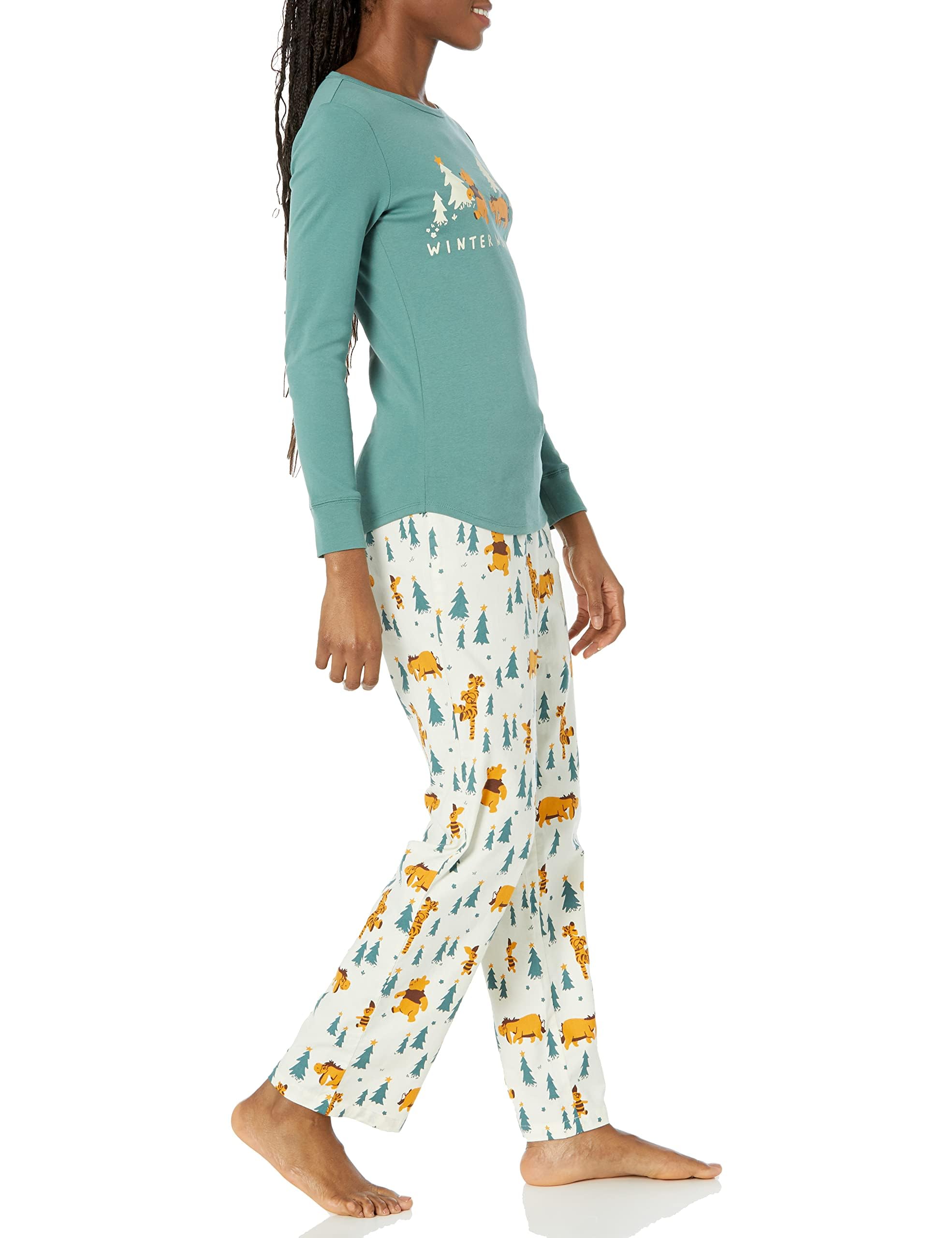 Amazon Essentials Disney | Marvel | Star Wars Women's Flannel Pajama Sleep Sets WEBE CLOTHING