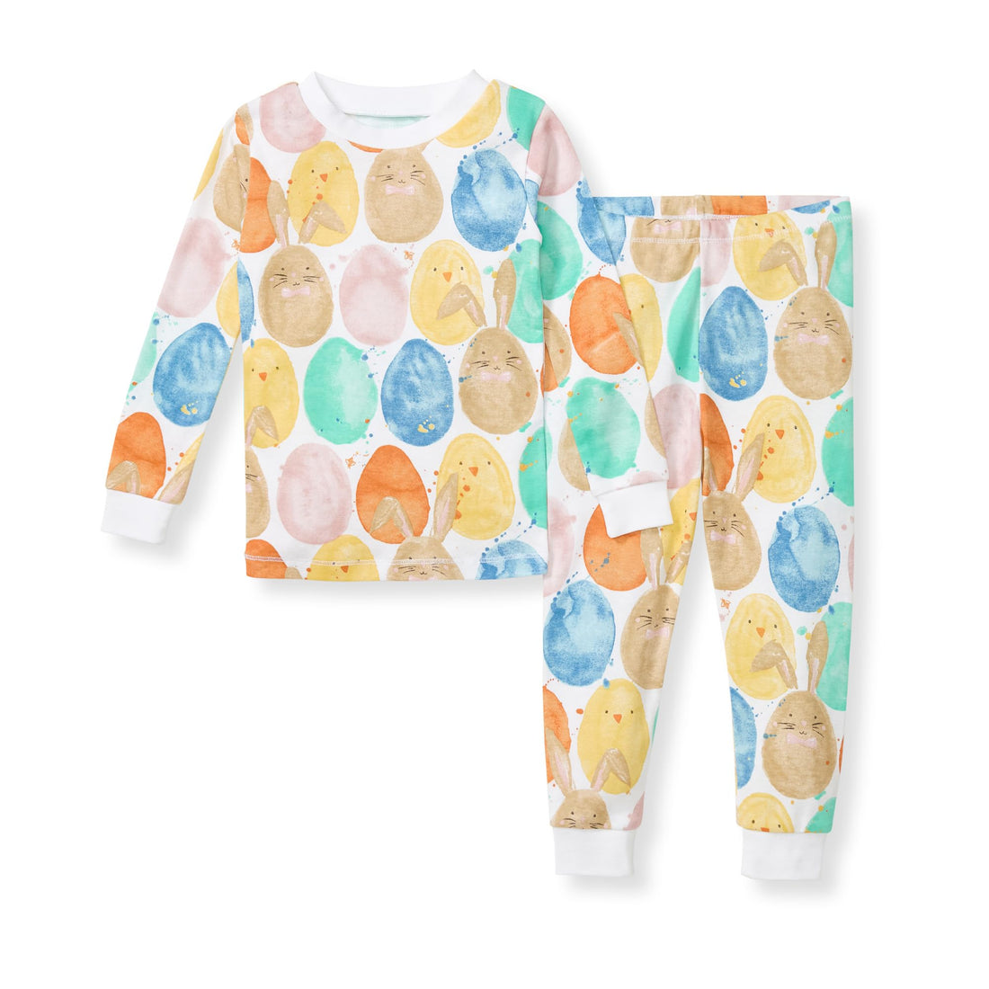 Burt's Bees Baby Organic Cotton Pajamas for Girls,100% Cotton Pajama Set