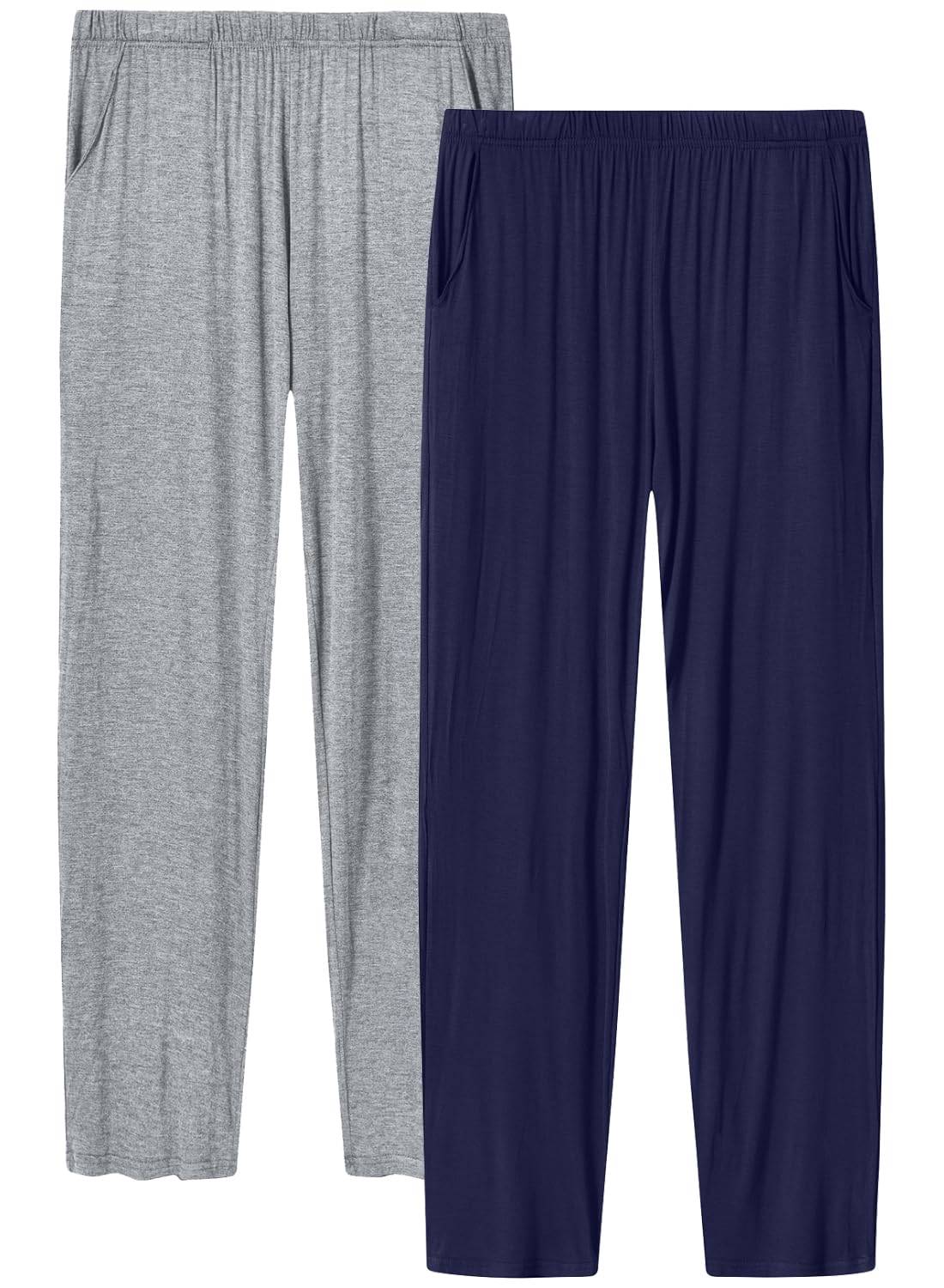 JINSHI Womens Pajama Pants with Pockets Soft Comfortable Lightweight Elastic Drawstring Modal Pajama Bottoms Lounge Pants
