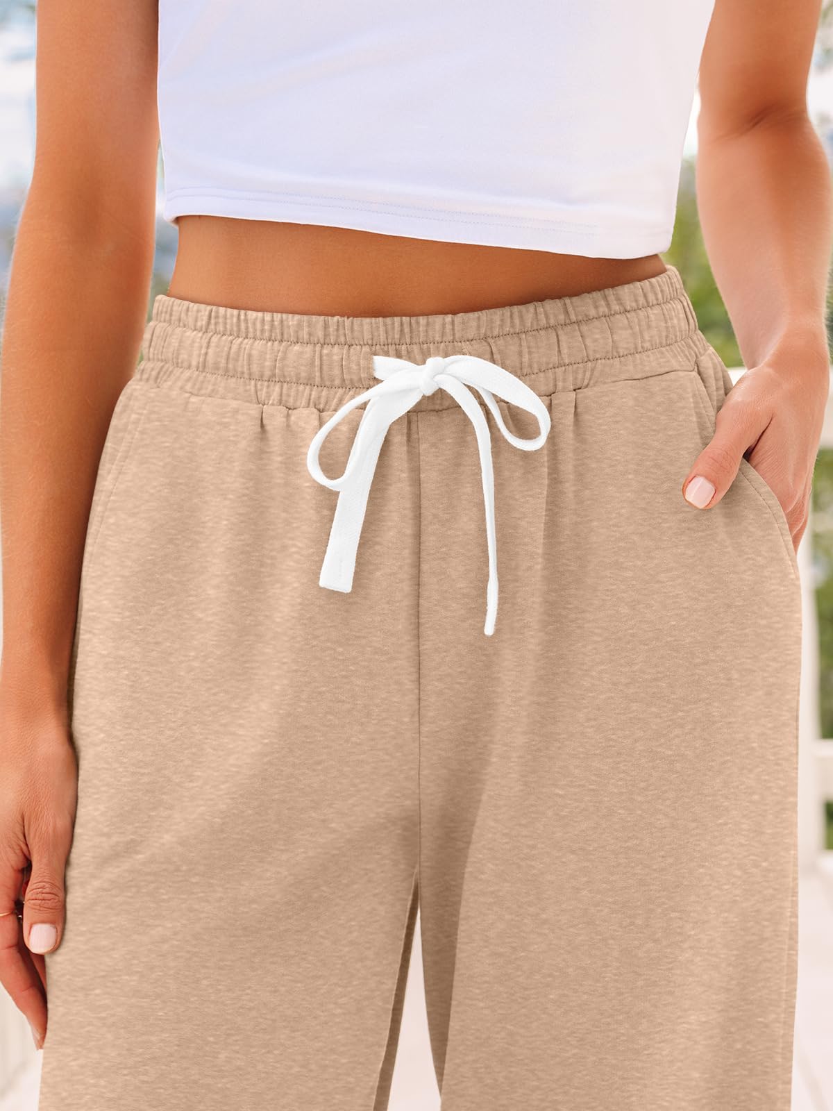 AUTOMET Women's High Waisted Lounge Sweatpants Jogger Pants with Pockets