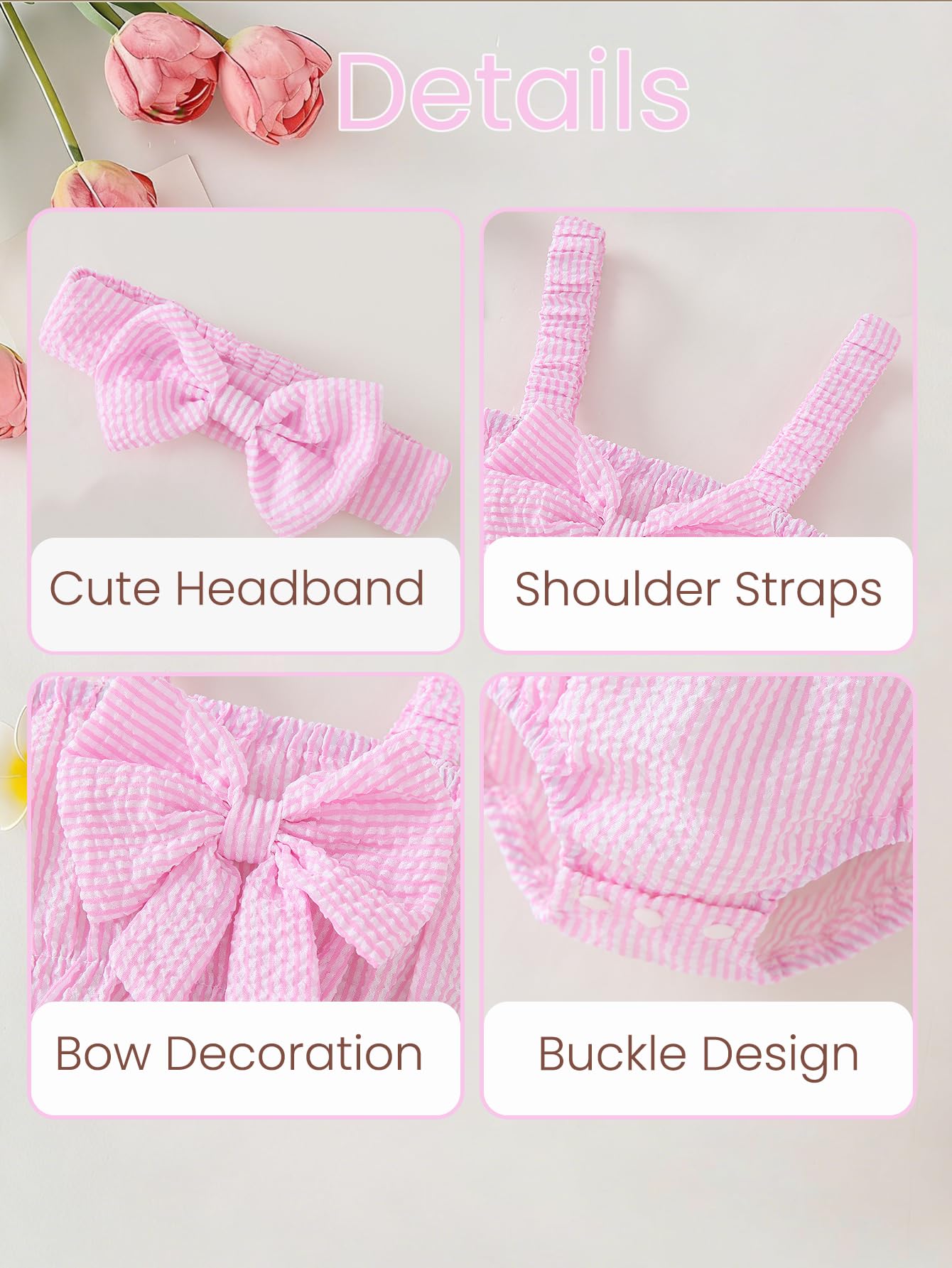 Newborn Infant Baby Girl Clothes Rompers Summer Halter Romper Infant Baby Clothes WEBE CLOTHING