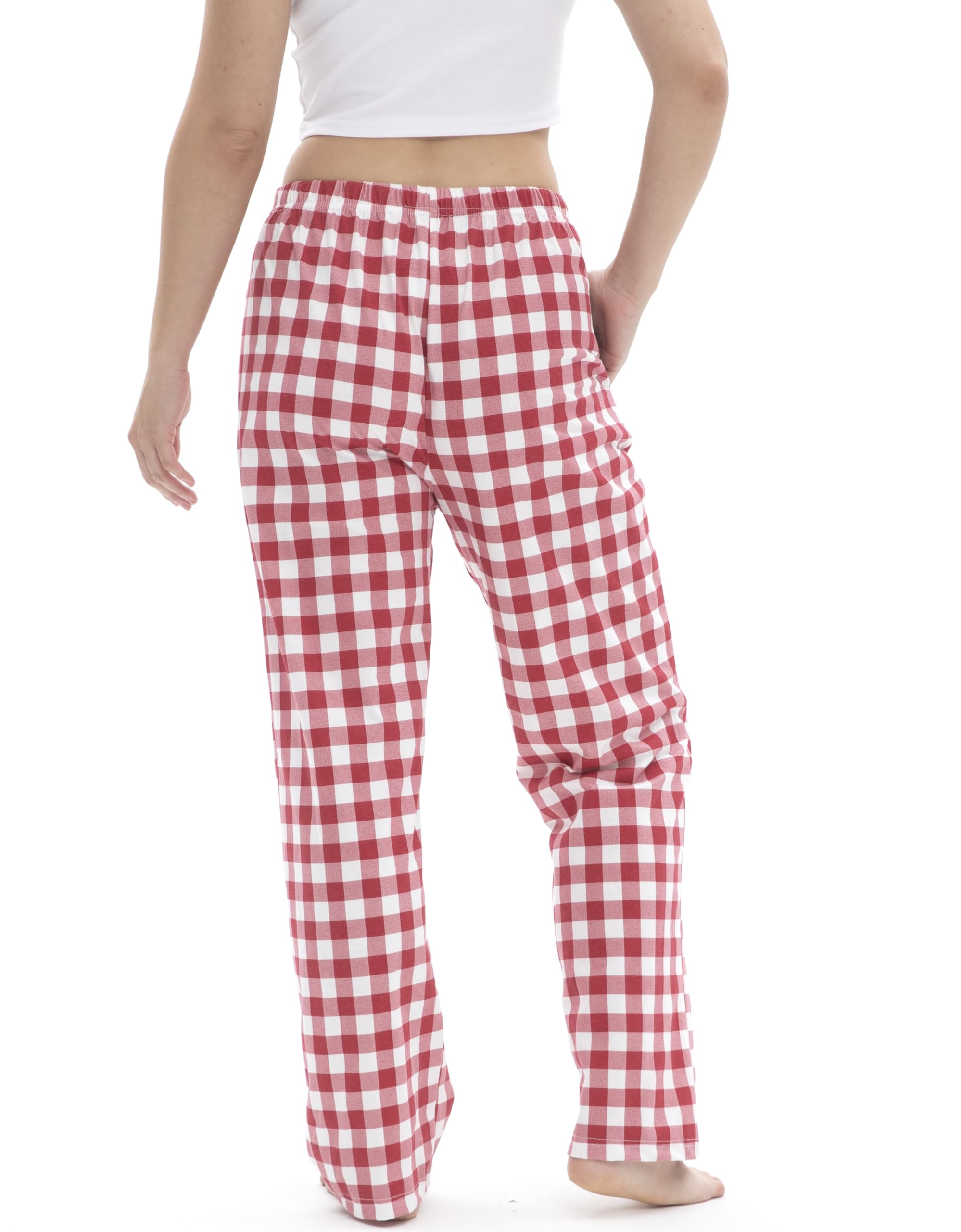 SAMGU Women's Pajama Pants, Soft Cotton Sleep Lounge Pants, Comfy Homewear pjs, Elatic Waist Pajama Bottom Pants for Women