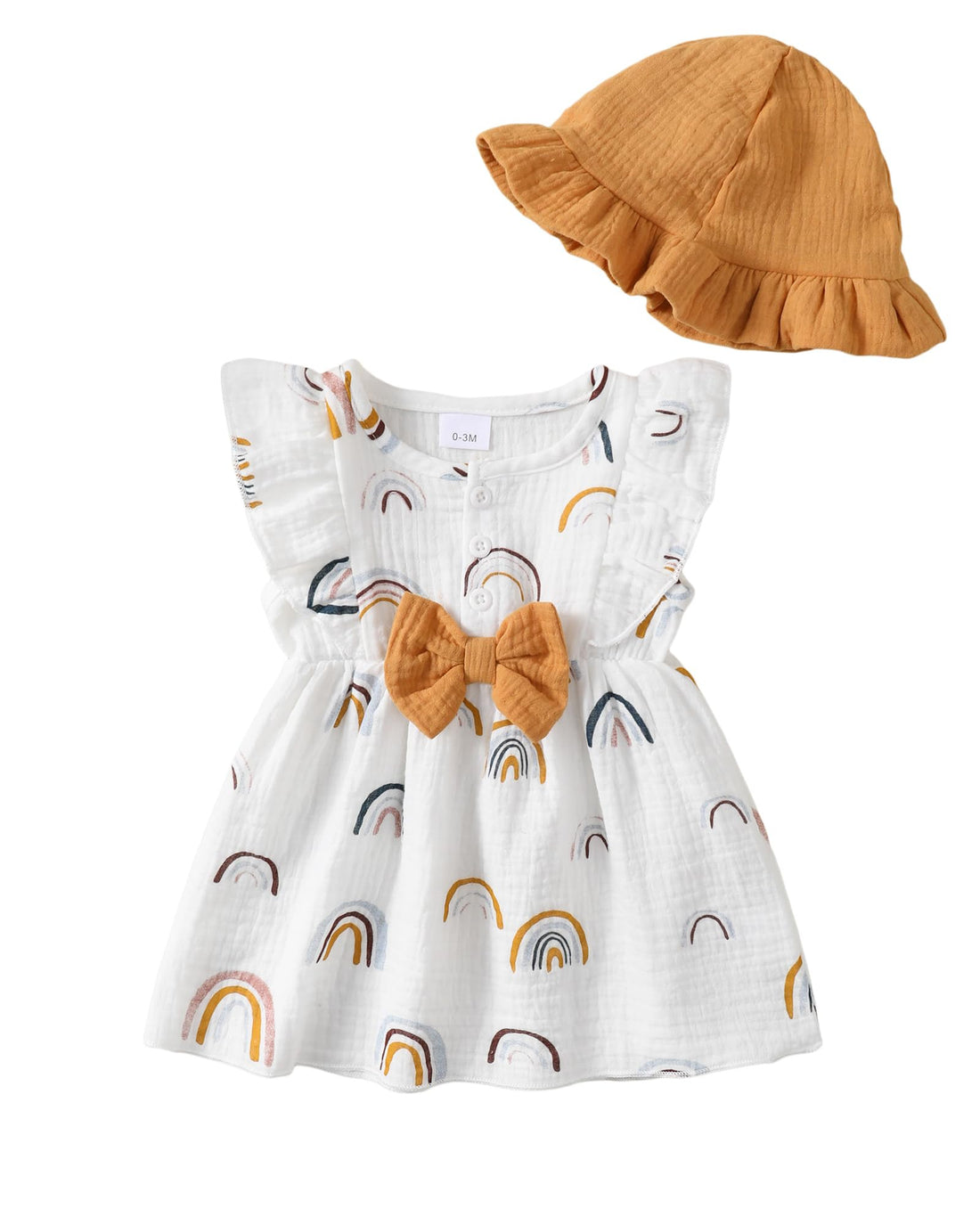 sweetabby Toddler Baby Girl Dresses Summer Clothes Boho Short Sleeve Dress Ruffle Infant Sundress Cute Girls Outfit WEBE CLOTHING