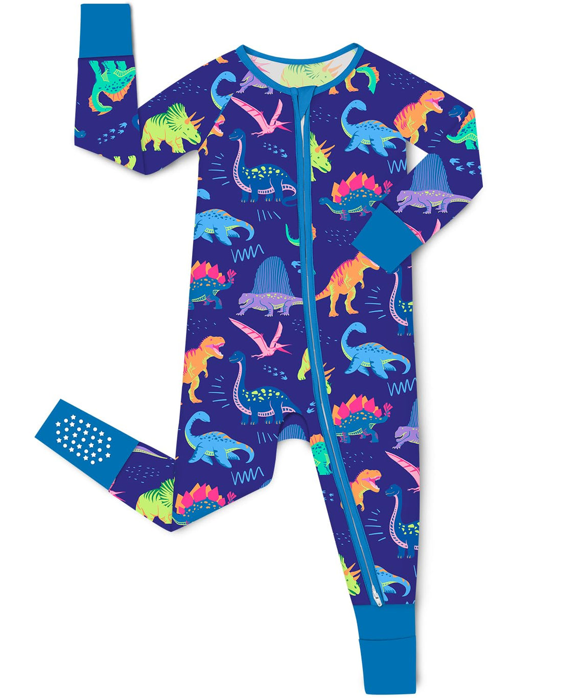 babee Reshinee Bamboo Viscose Baby Convertible Footie Pajama, Sleep & Play Footed Zipper Pajamas for Baby Boys & Girls