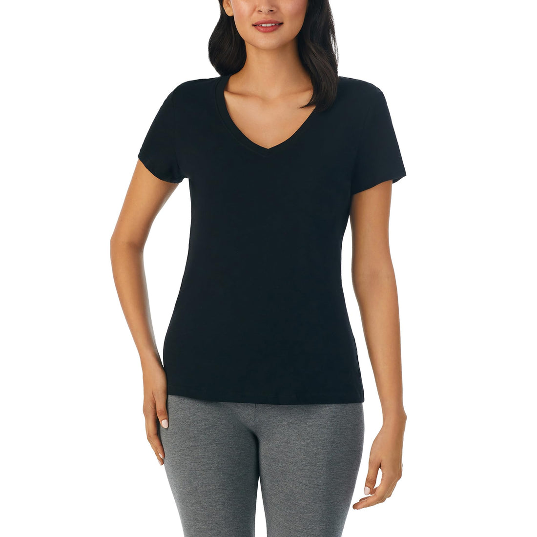 Nautica Womens Sleep Shirt - Lightweight, Breathable Pajama Top - Cotton Knit Jersey V-Neck Sleepwear and Loungewear WEBE CLOTHING