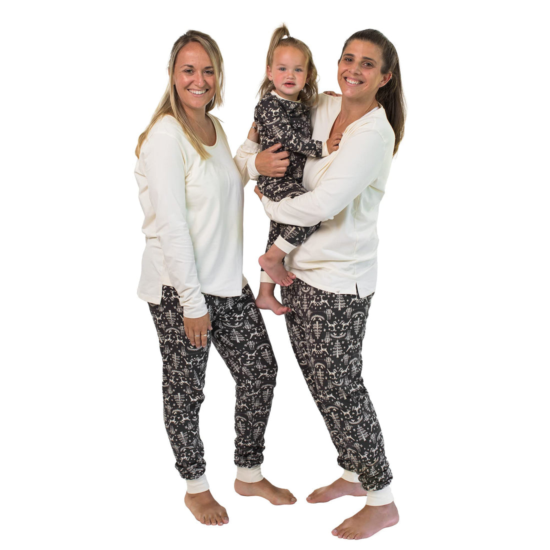 Burt's Bees Baby Matching Family Jammies, Organic Cotton Holiday Pajamas for Kids, Adults, & Pets, Perfect for Family Photos