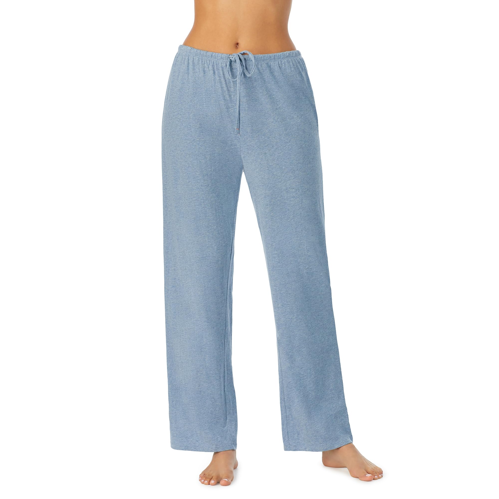Nautica Womens Pajama Pants - Lightweight Wide Leg Lounge Pants - Cotton Knit Jersey - Sleepwear Loungewear PJs for Women