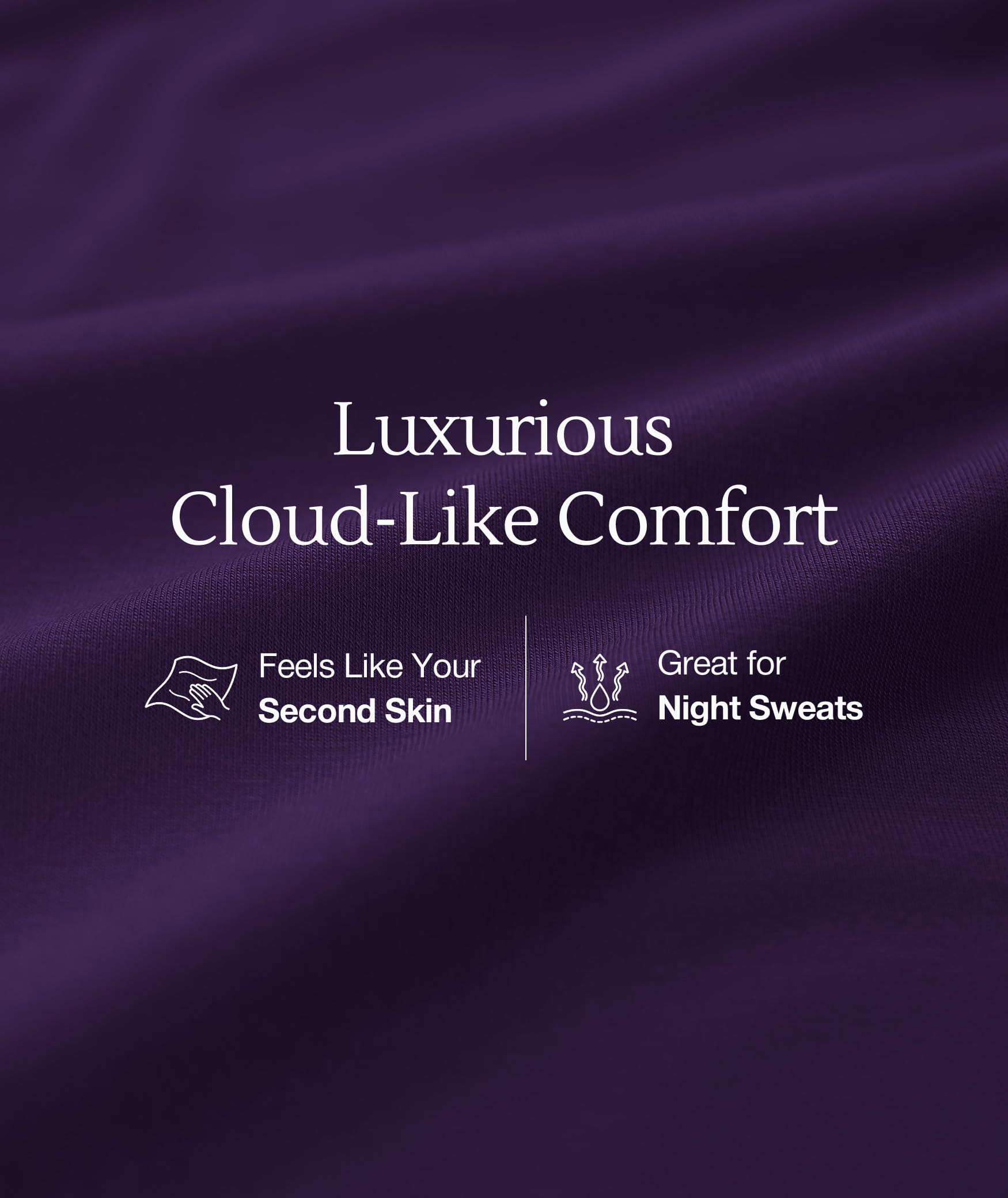 LazyCozy Bamboo Viscose Nightgowns for Women, Soft Sleeveless Night Shirts | V-Neck Tank Sleep Shirt, Short Night Dress Pajamas, Cooling, Moisture-Wicking Sleepwear for Hot Sleepers, Night Sweats WEBE CLOTHING