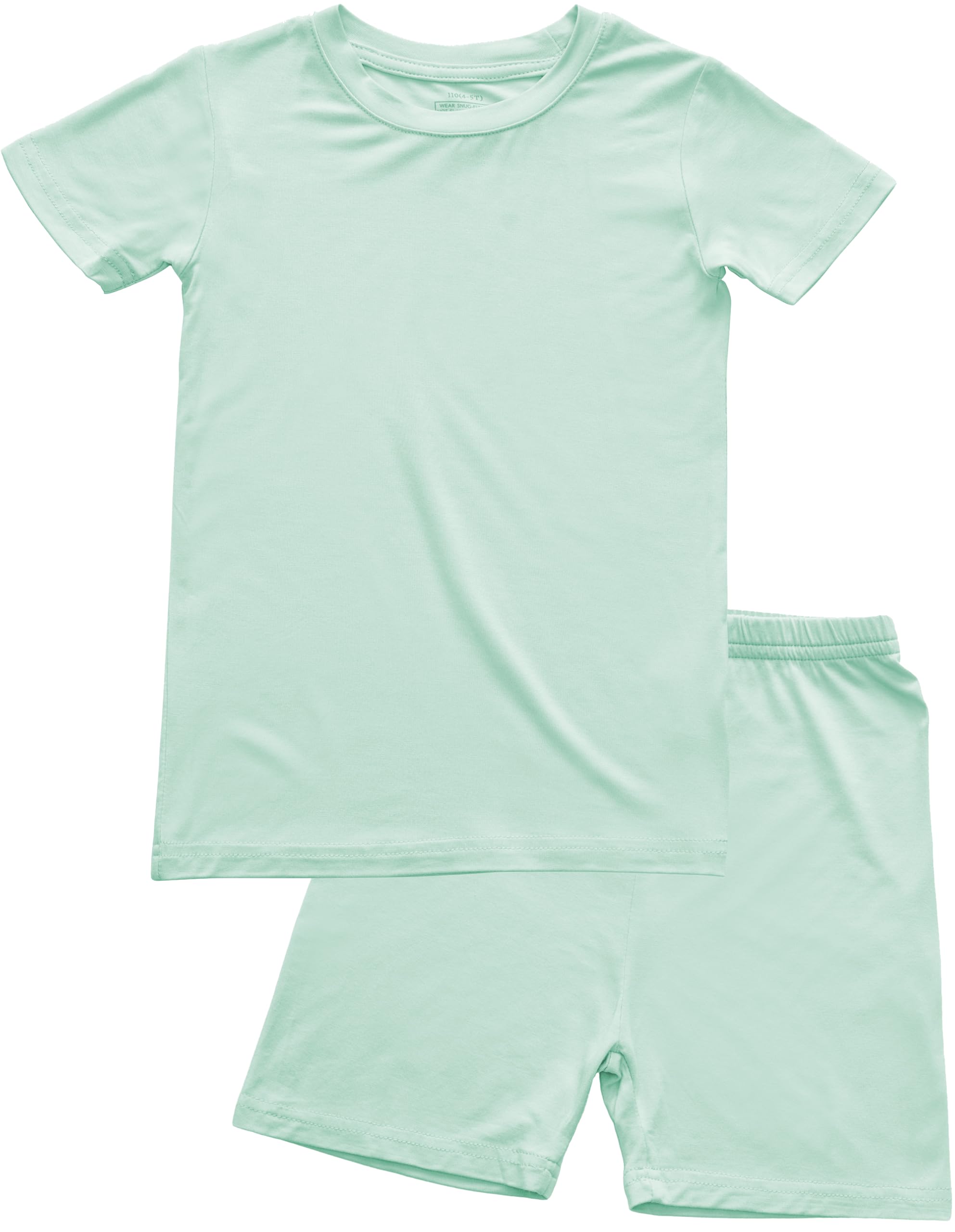 BABY 2T-10Y Toddler Kids Girls Boys Soft Comfy 2pcs Set Short Sleeve Shirts and Pants Sets