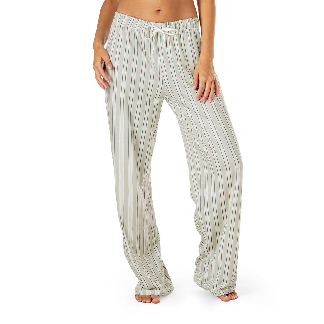 Hello Mello Signature Lounge Pants Womens Soft Pajama Bottoms Elastic Waistband Drawstring Tie