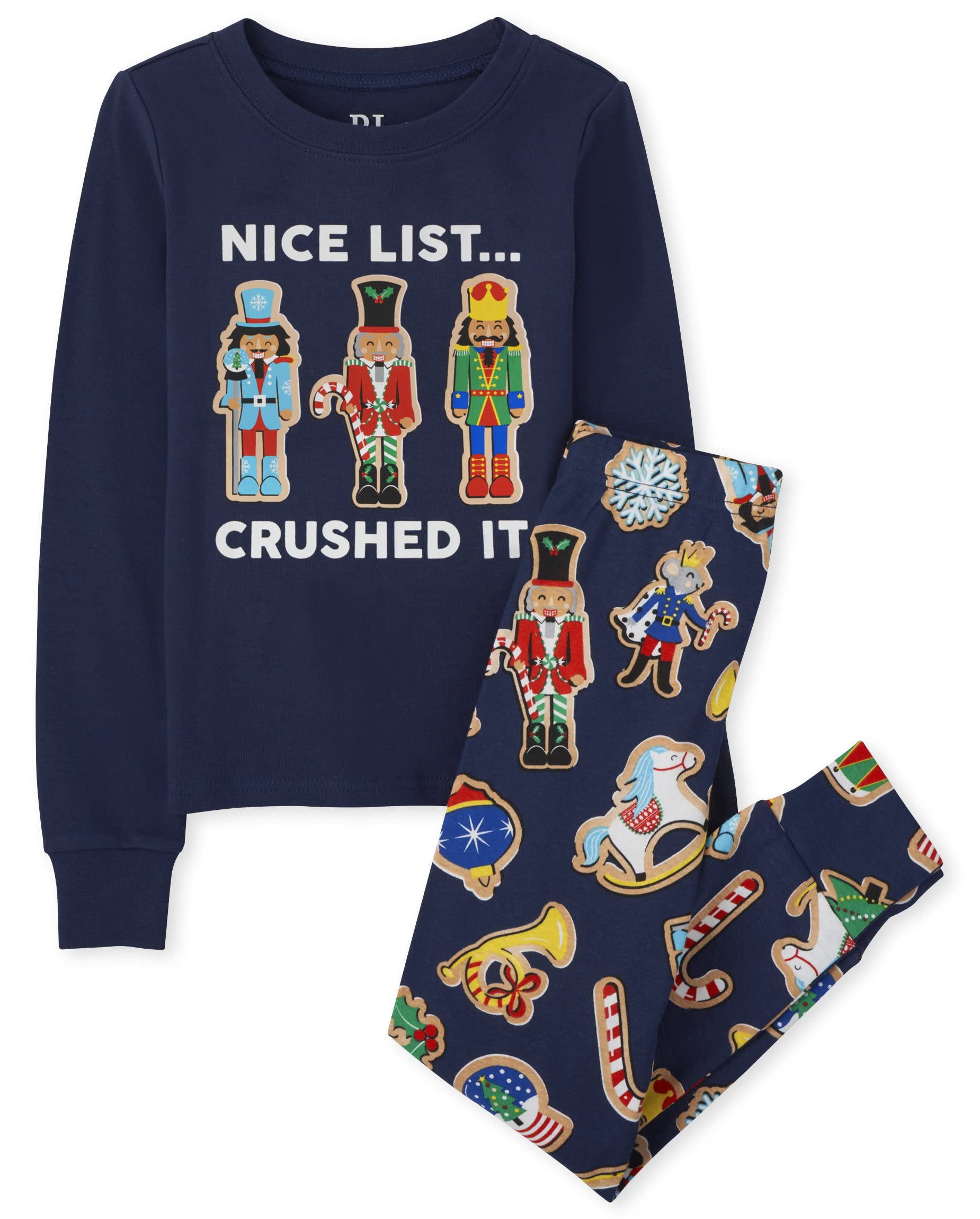 The Children's Place Kids' Family Matching, Festive Christmas Pajama Sets, Cotton WEBE CLOTHING