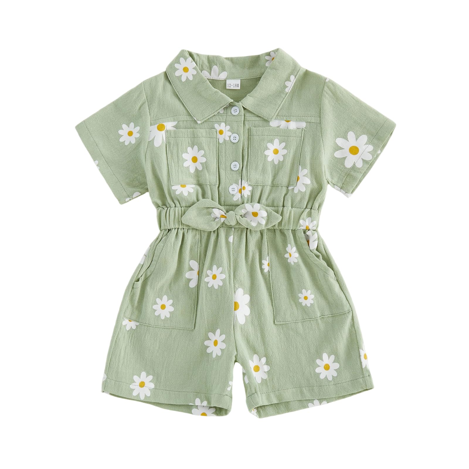 Summer Toddler Girl Jumpsuit Shorts Little Girl Overalls Clothes Baby Jean Romper Jumpsuit One Piece Outfit WEBE CLOTHING