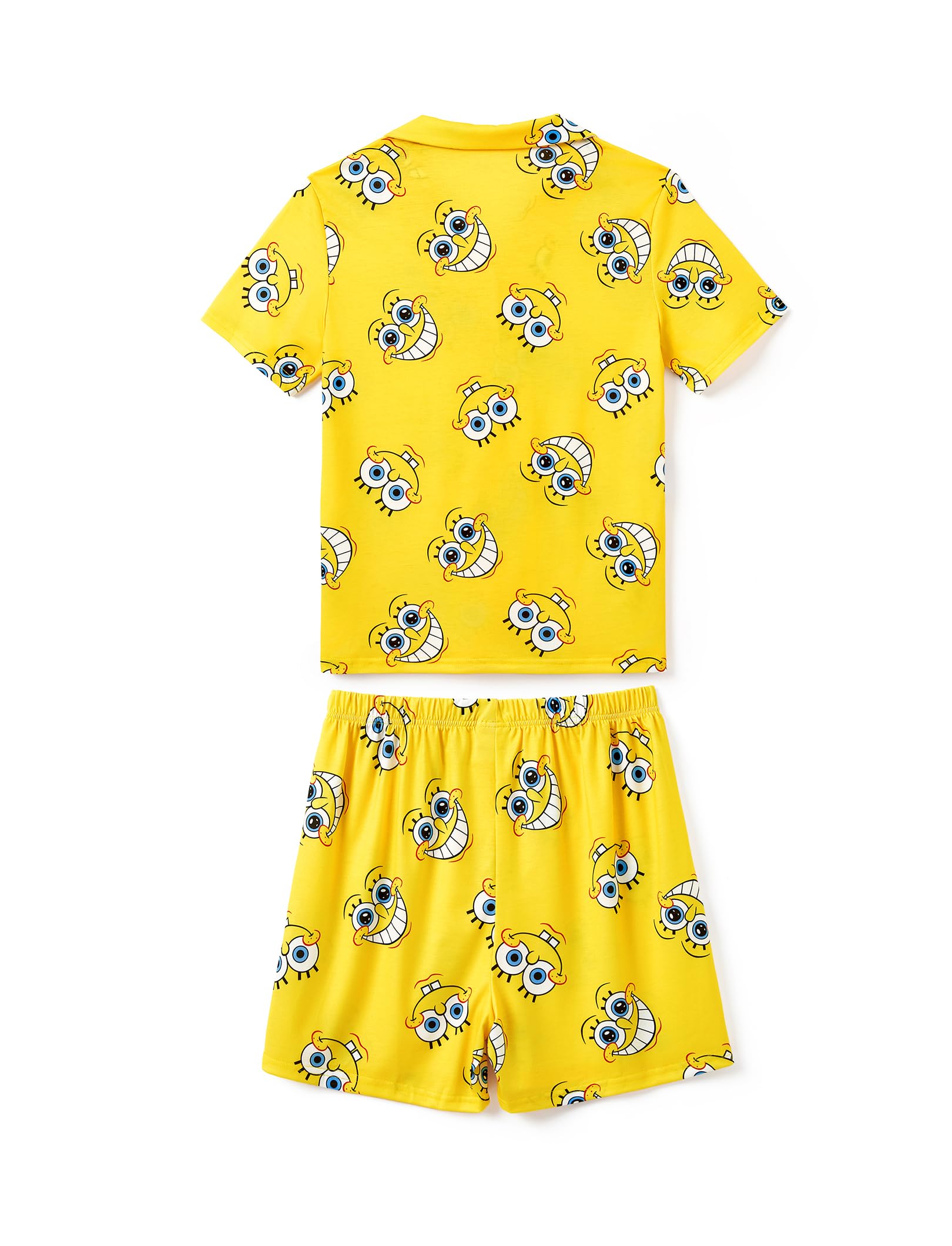 Paw Patrol Garfield SpongeBob Family Matching Classic Short Sleeve Cartoon Graphic Pajama Family Outfit