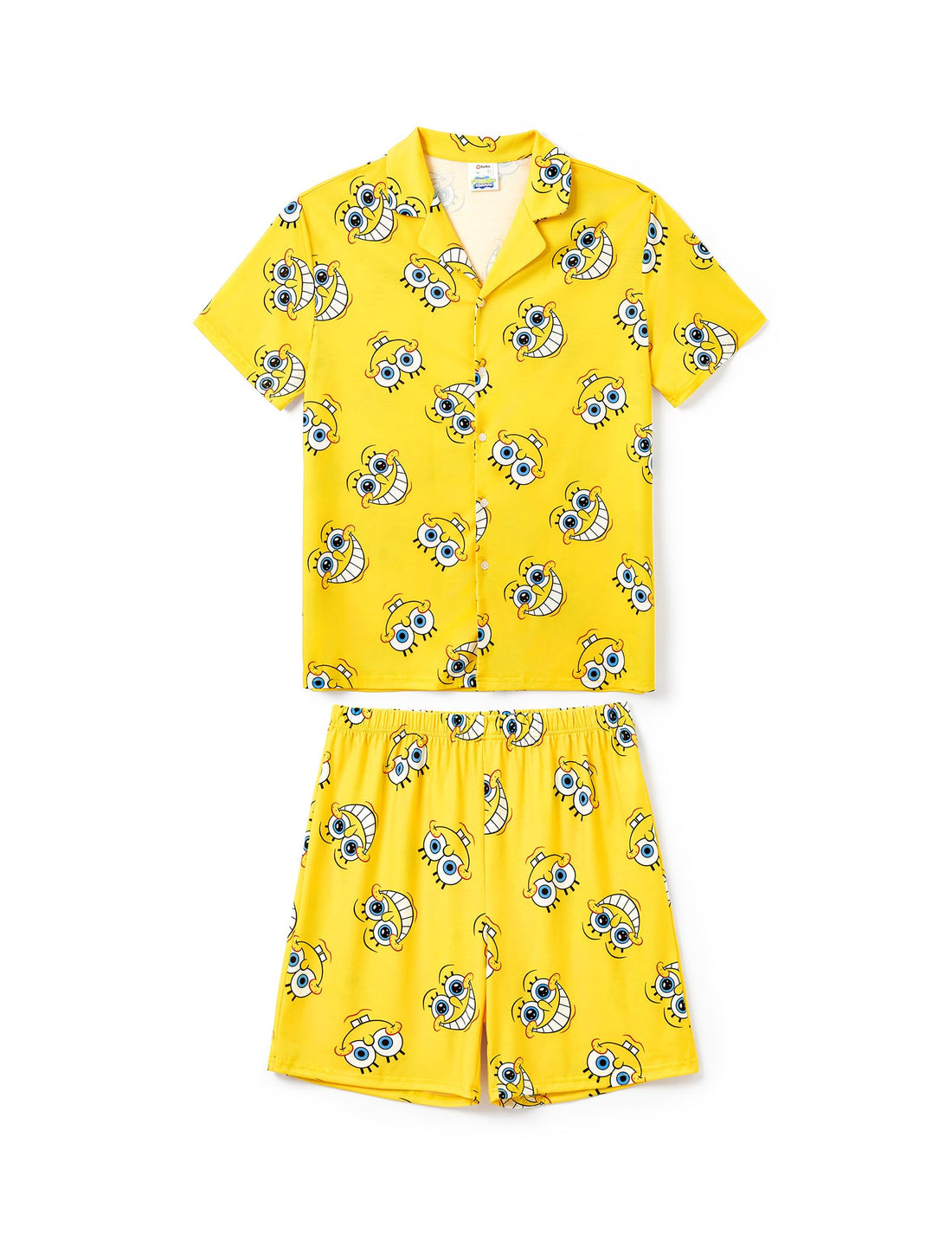 Paw Patrol Garfield SpongeBob Family Matching Classic Short Sleeve Cartoon Graphic Pajama Family Outfit