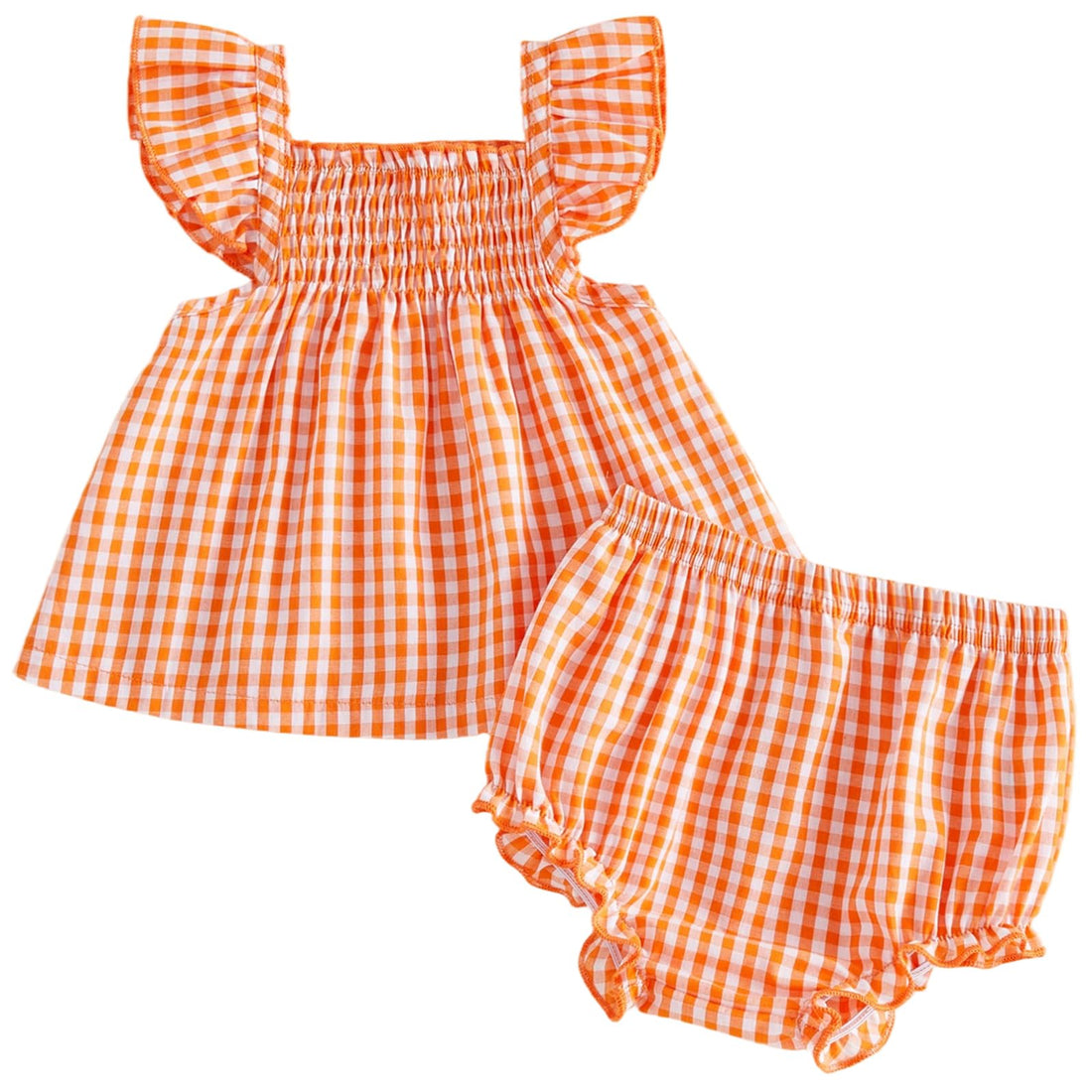 Mubineo Baby Girl Summer Clothes Cute Ruffle Tops Dress Shorts Outfits Set Infant Toddler Shirt Bloomers Princess Outfit WEBE CLOTHING