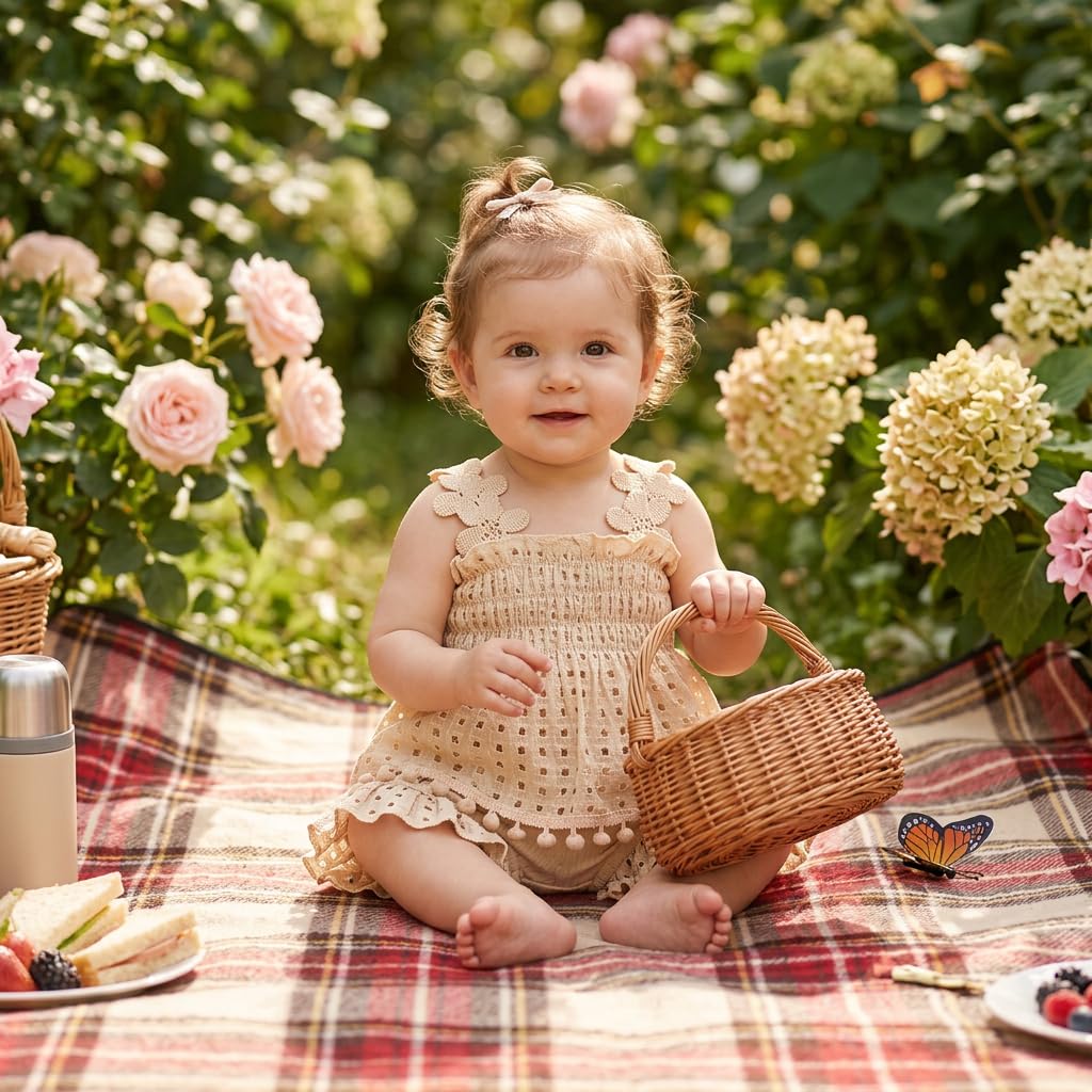 Newborn Baby Girl Summer Clothes Sleeveless Floral Top Ribbed Shorts Boho Outfit Set WEBE CLOTHING