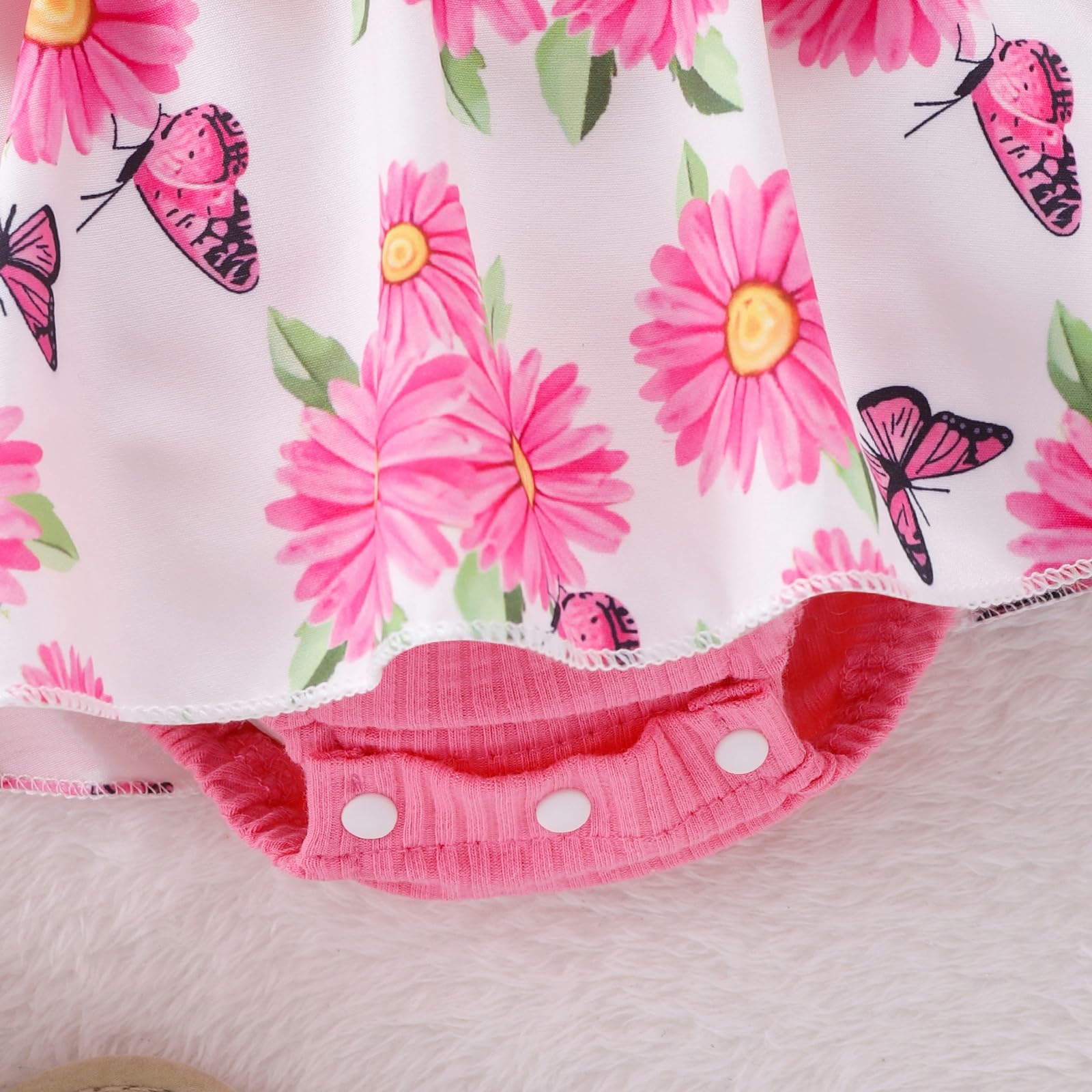Baby Girl Clothes Newborn Romper Dress Infant Lace Ruffle Sleeveless Summer Outfits with Headband 0-12 Months WEBE CLOTHING