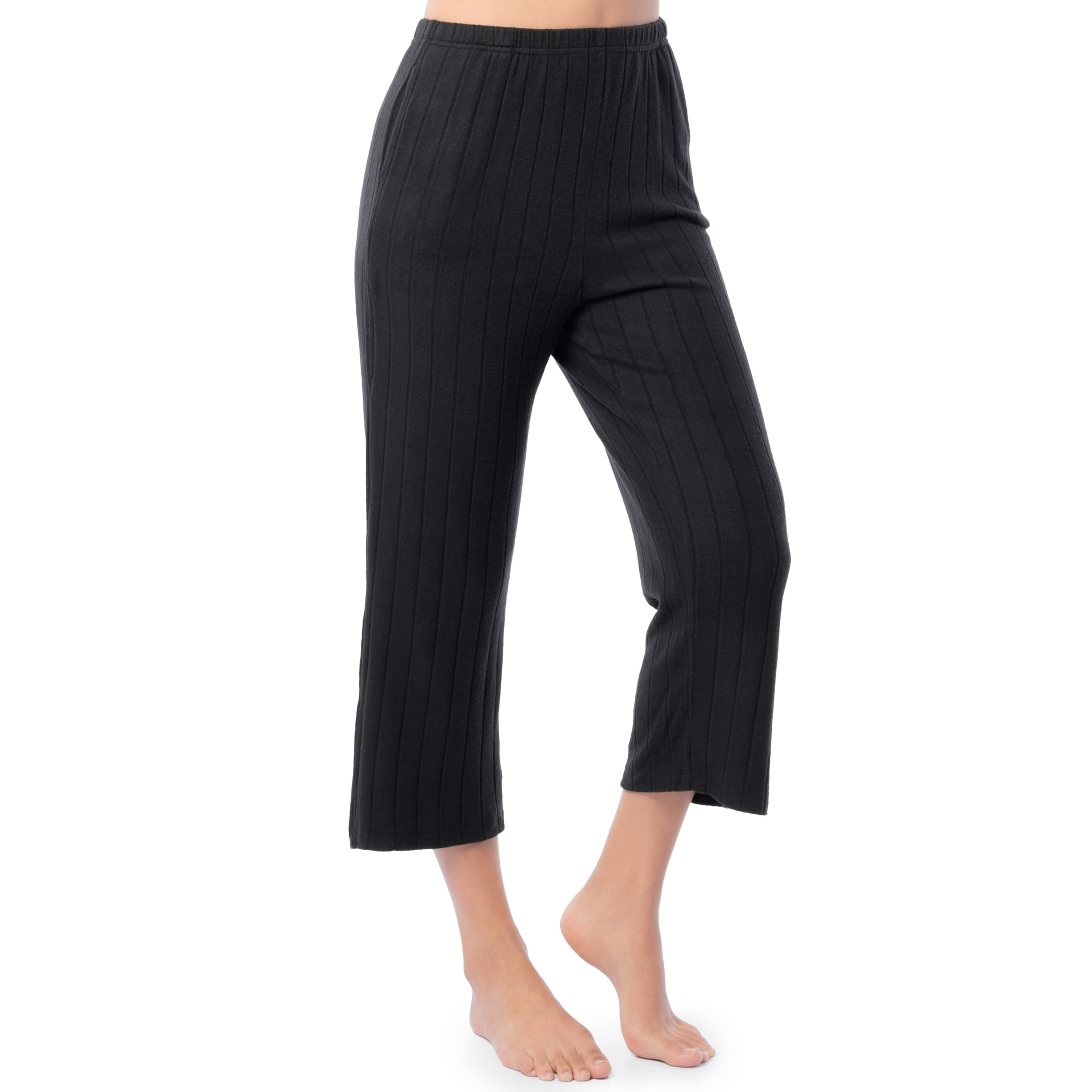 Fruit of the Loom Women's Dolman Sleeve and Cropped Pant Sleep Set