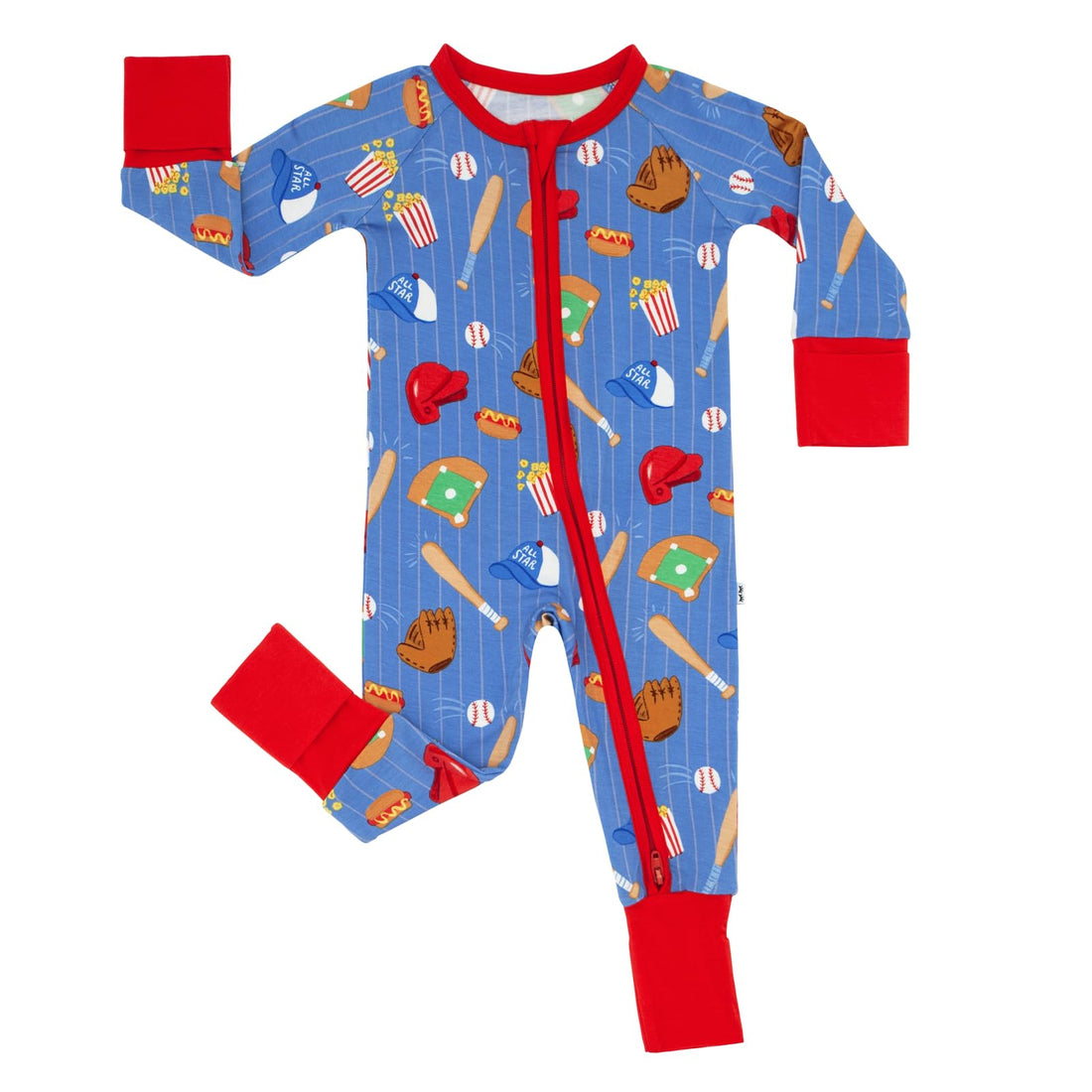 Little Sleepies Pajamas for Baby Boys & Girls, Viscose from Bamboo Baby Pajamas, Sleepers, 2-Way Zipper PJs