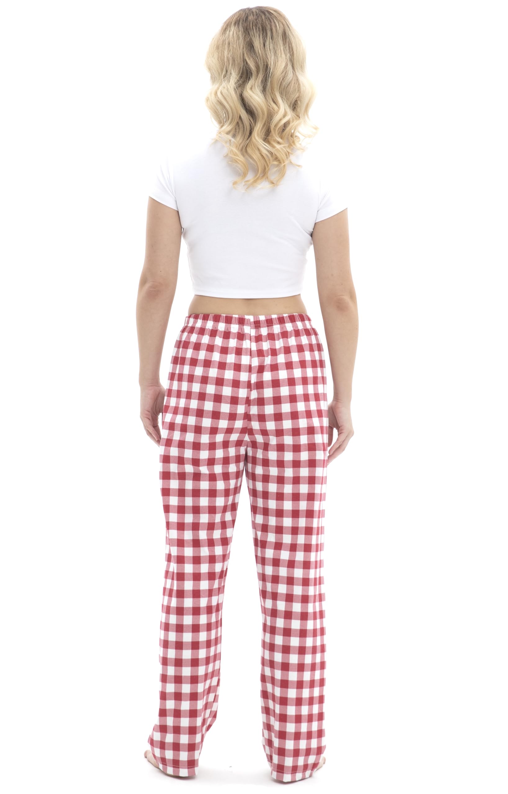 SAMGU Women's Pajama Pants, Soft Cotton Sleep Lounge Pants, Comfy Homewear pjs, Elatic Waist Pajama Bottom Pants for Women
