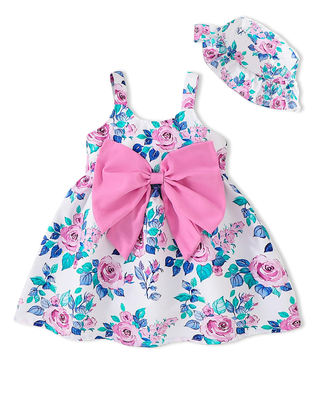 Newborn Infant Clothes Baby Girl Dress Summer Toddler Outfit Cute Girl Romper Skirt Set+Headband WEBE CLOTHING