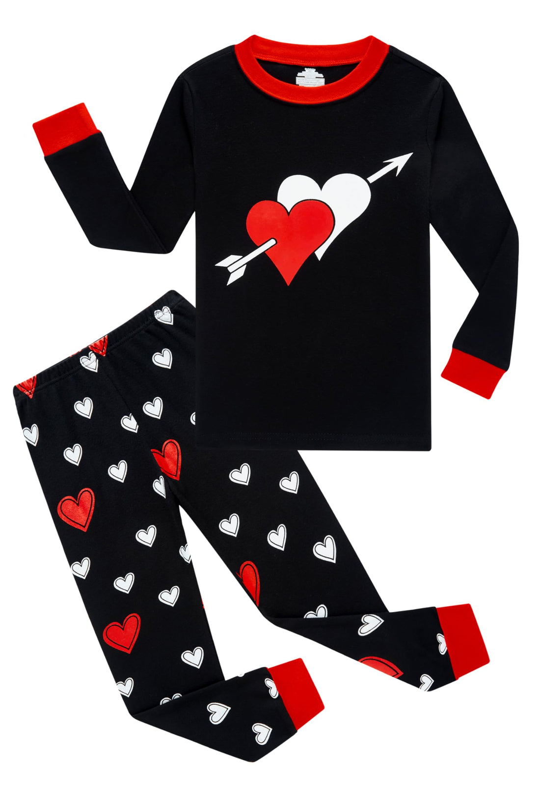 Family Feeling Kids & Toddler Boys Pajamas 2 Piece Pjs Set 100% Cotton Sleepwear