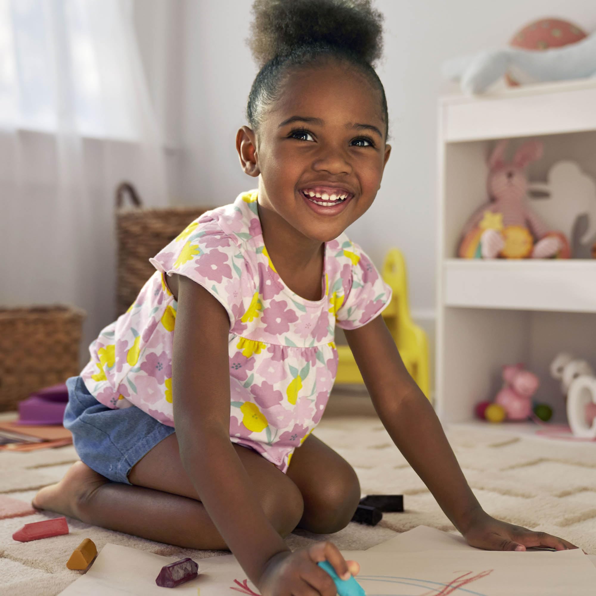 Simple Joys by Carter's Baby Girls' 3-piece Playwear Set WEBE CLOTHING
