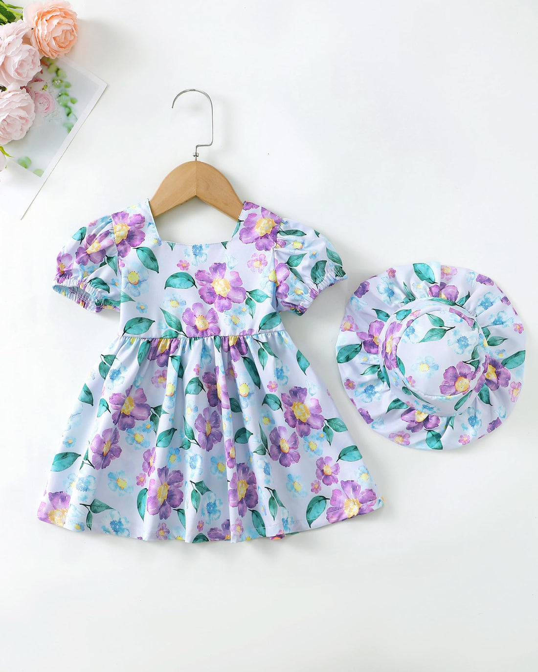 sweetabby Toddler Baby Girl Dresses Summer Clothes Boho Short Sleeve Dress Ruffle Infant Sundress Cute Girls Outfit WEBE CLOTHING