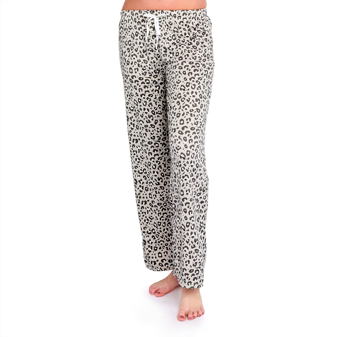 Hello Mello Signature Lounge Pants Womens Soft Pajama Bottoms Elastic Waistband Drawstring Tie