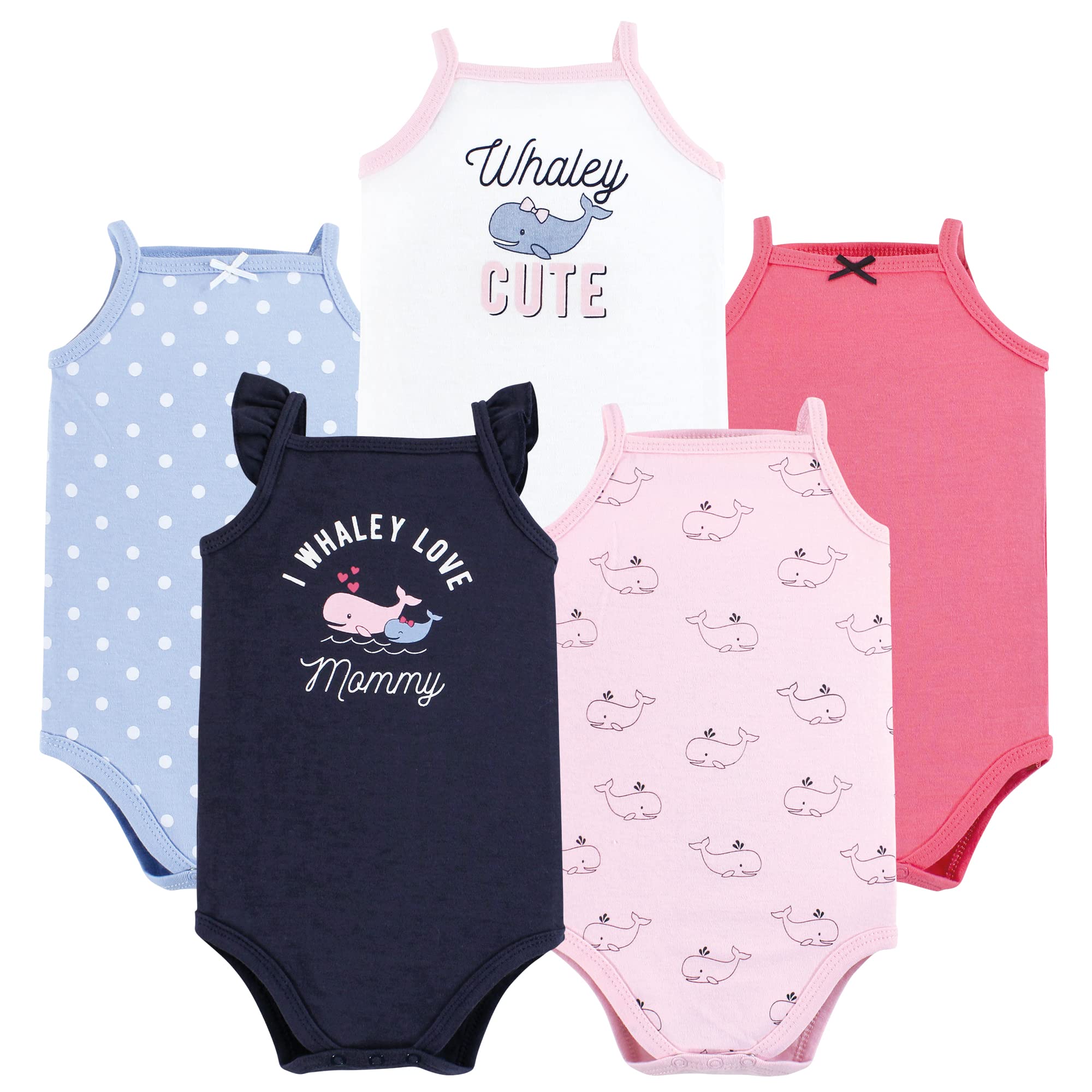 Hudson Baby Unisex Baby Cotton Sleeveless Bodysuits WEBE CLOTHING
