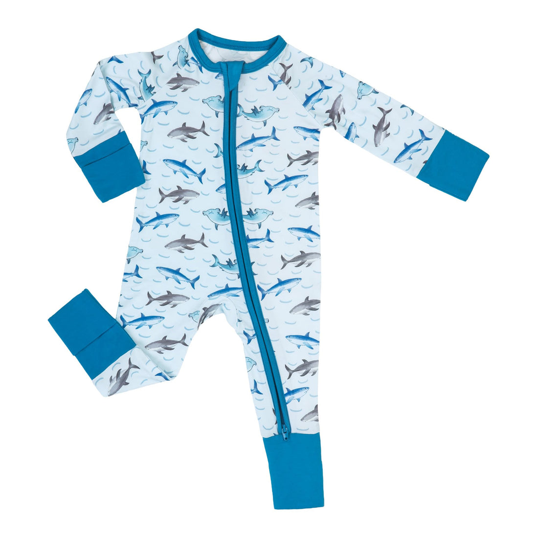 LollyBanks Baby Pajamas, Long Sleeve Baby Romper with 2-Way Zipper, 95% Viscose from Bamboo and 5% Spandex, Infant Sleepers