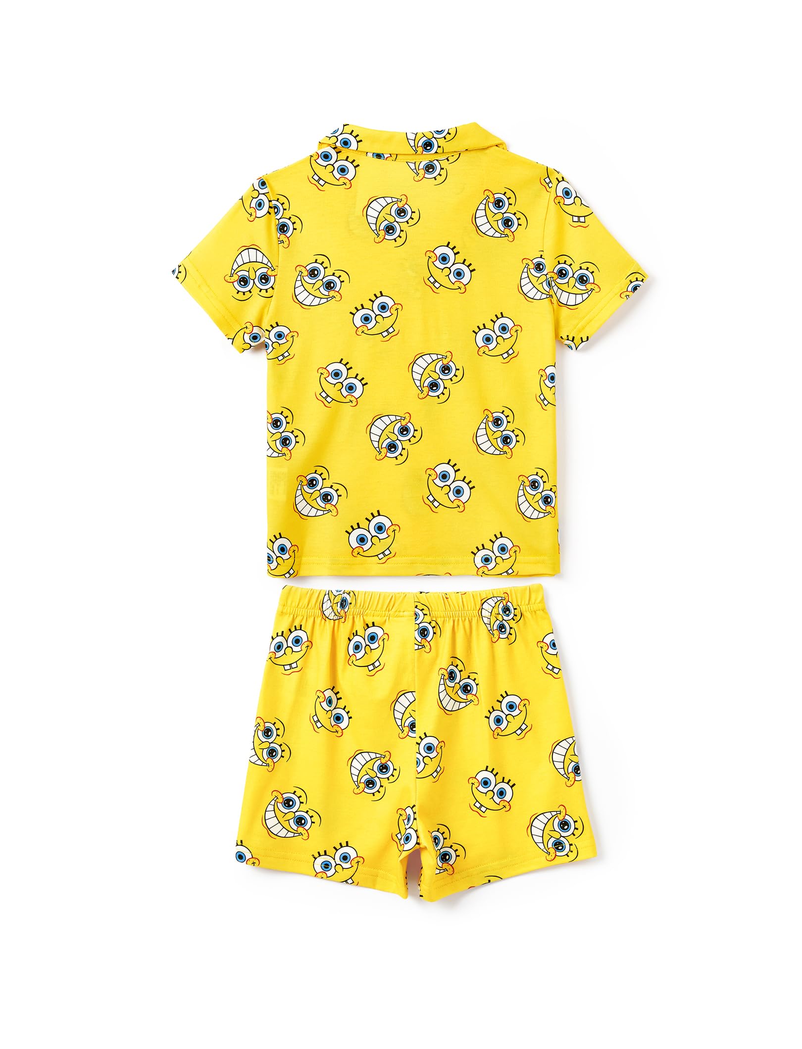 Paw Patrol Garfield SpongeBob Family Matching Classic Short Sleeve Cartoon Graphic Pajama Family Outfit