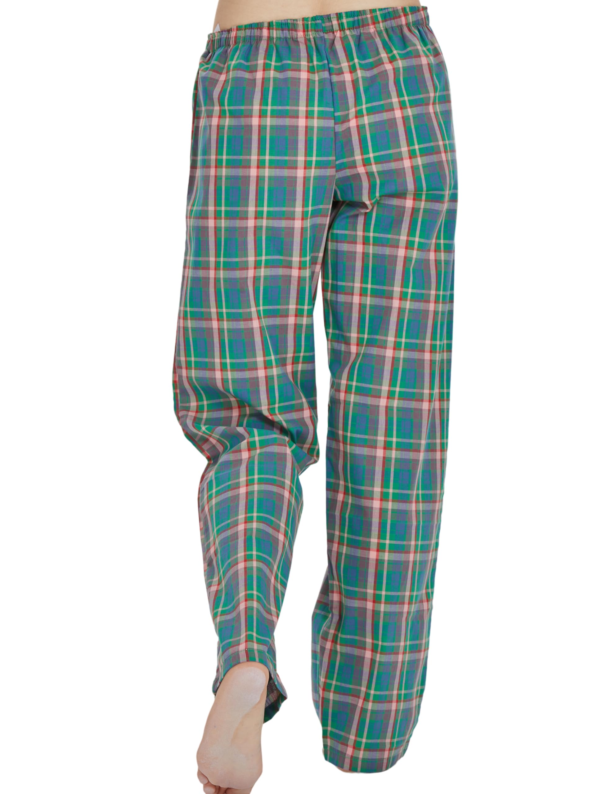 CYZ Women's 100% Cotton Woven Poplin Sleep Pajama Pants