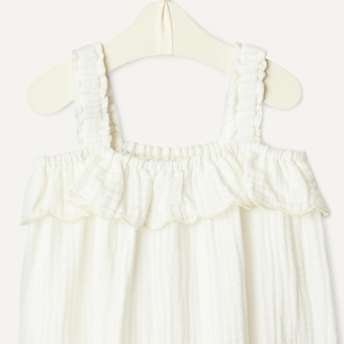 Amazon Essentials x Sofia Grainge Baby Girls' Cotton Gauze Sleeveless Romper WEBE CLOTHING