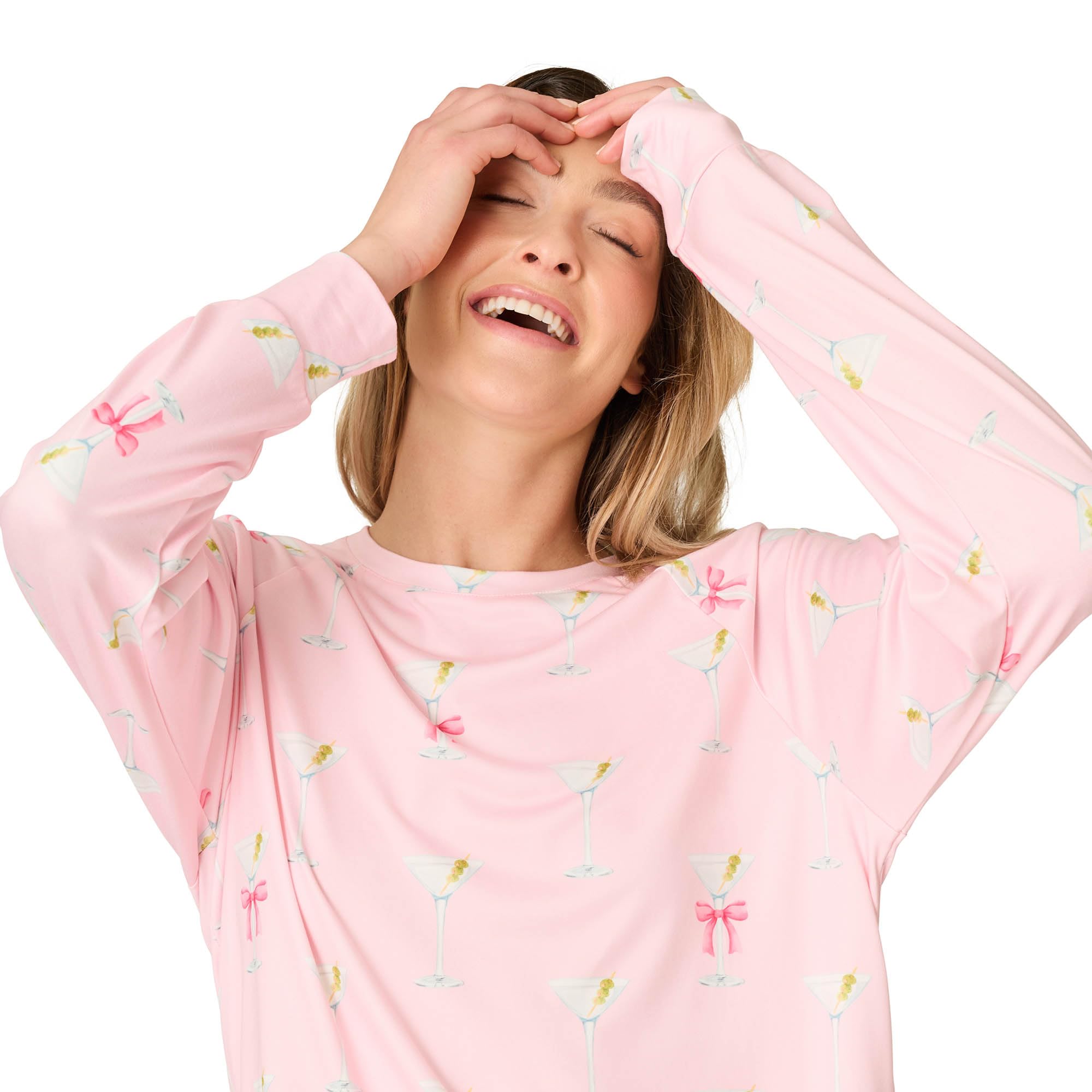 PJ Salvage Women's [Amazon Exclusive] Cloud Jersey Jogger Pajama 2-piece Pj Set