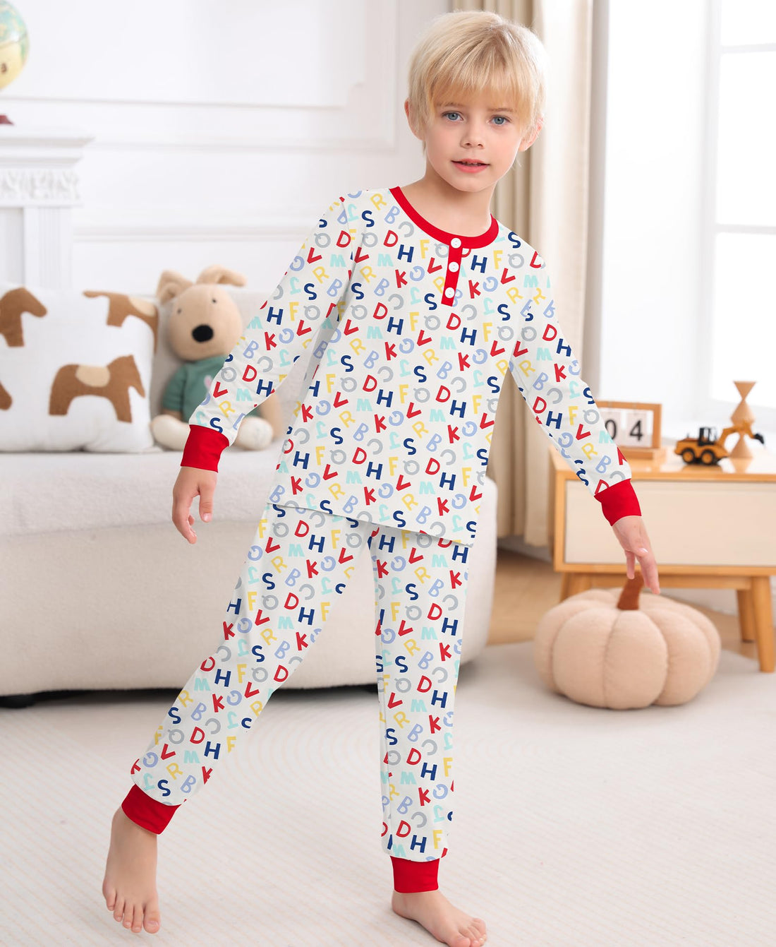 SWOMOG Girls Pajama Set Short Sleeve Tops & Ruffled Shorts with Pocket 2 Piece Summer Pajamas for Kids Size 6-15