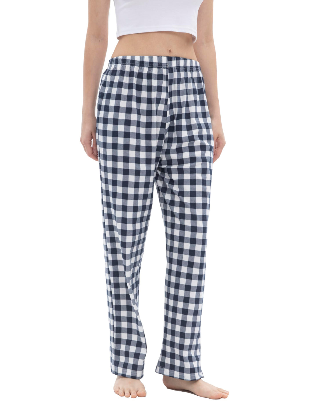 SAMGU Women's Pajama Pants, Soft Cotton Sleep Lounge Pants, Comfy Homewear pjs, Elatic Waist Pajama Bottom Pants for Women
