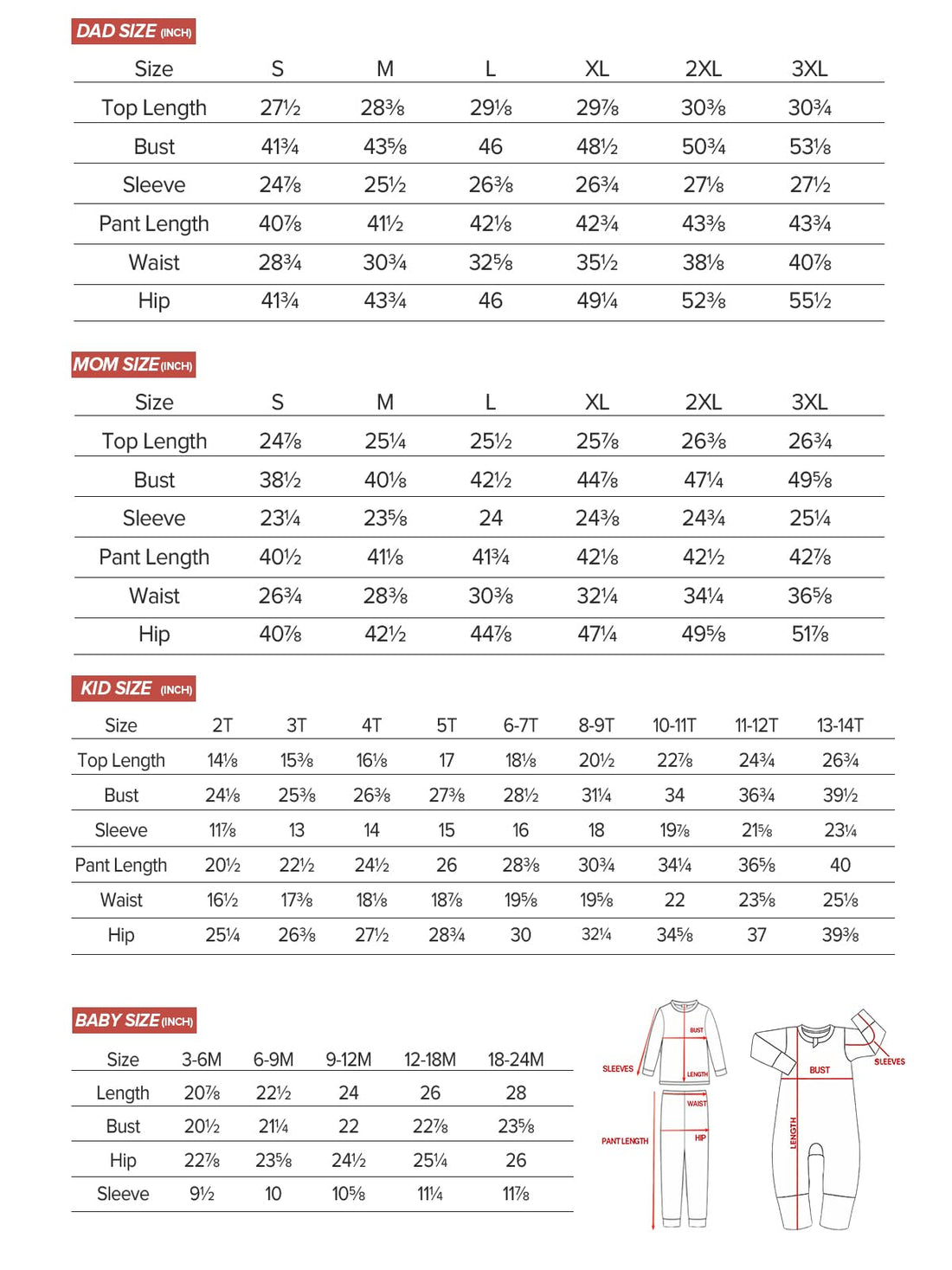 Feionusin Family Christmas Pajamas Matching Sets, Xmas Pjs Sets Holiday Sleepwear Matching Pajamas Long Sleeve Nightwear Set