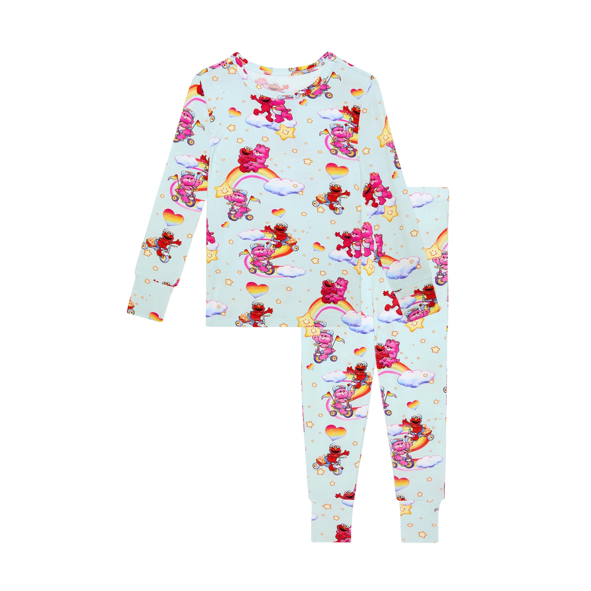 Posh Peanut Girls Pajamas - Soft, Viscose from Bamboo PJs for Kids - Matching, Long Sleeve Toddler Pajamas for Girls WEBE CLOTHING