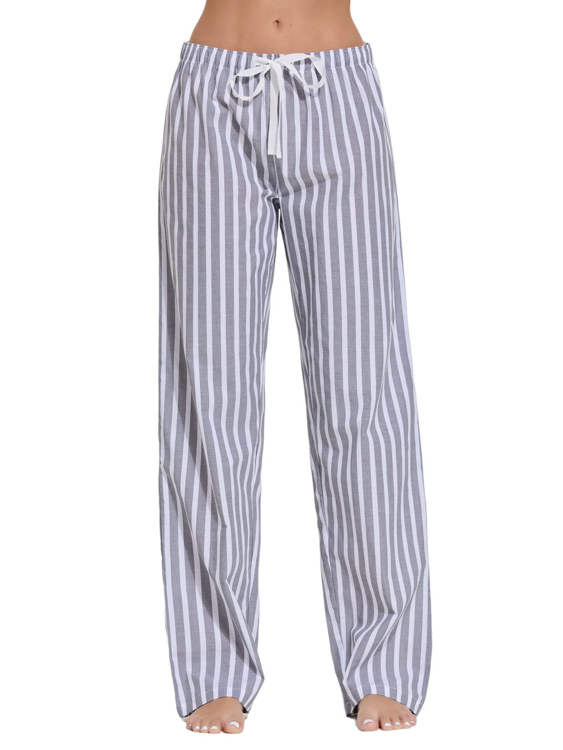 CYZ Women's 100% Cotton Woven Poplin Sleep Pajama Pants