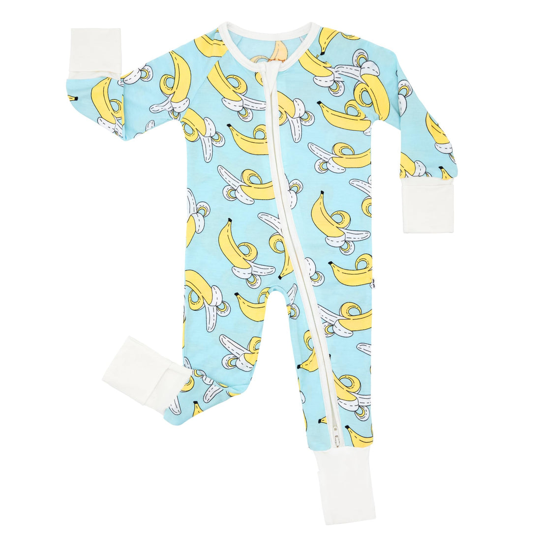 Little Sleepies Pajamas for Baby Boys & Girls, Viscose from Bamboo Baby Pajamas, Sleepers, 2-Way Zipper PJs