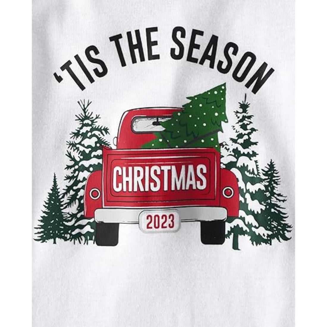 The Children's Place Family Matching Holiday Pajama Sets, Fleece WEBE CLOTHING