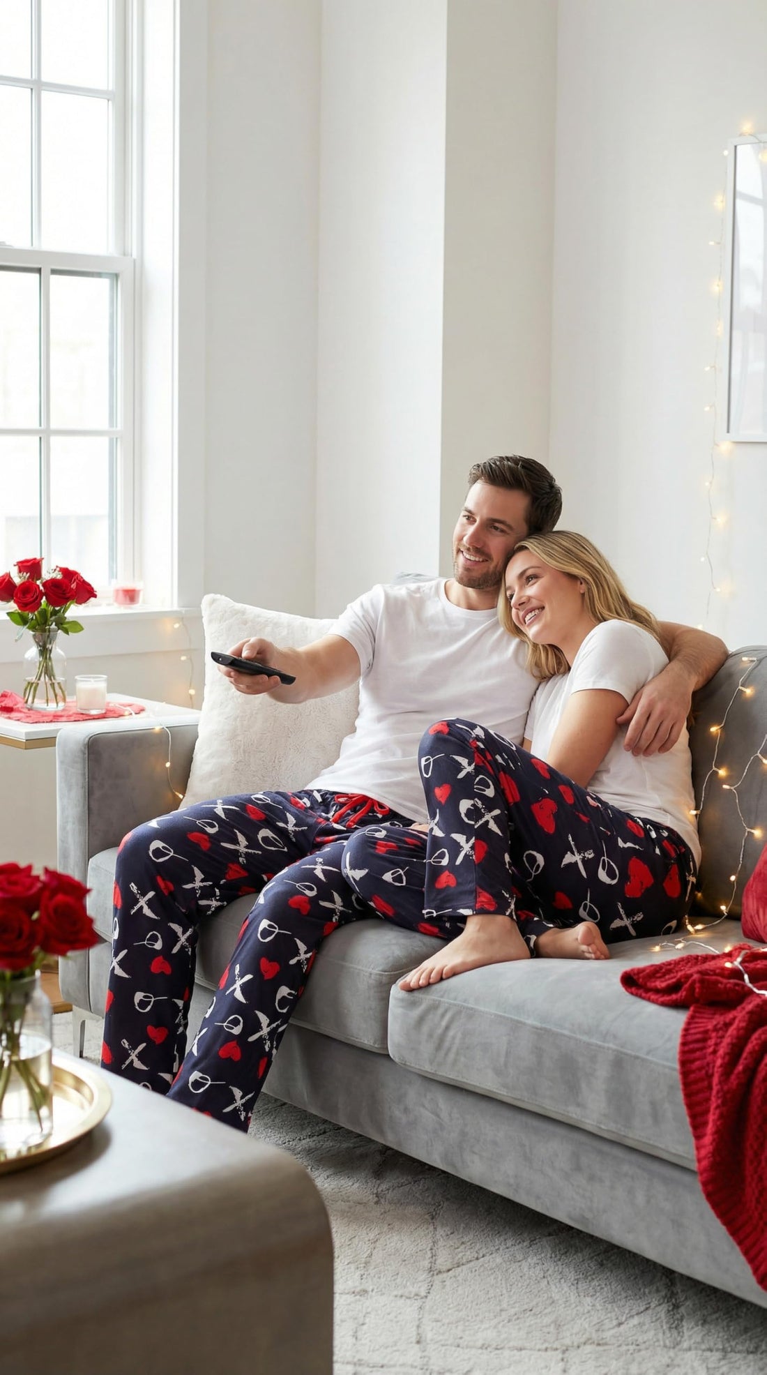 Unisex Adults Holiday Themed Pajama Pants WEBE CLOTHING