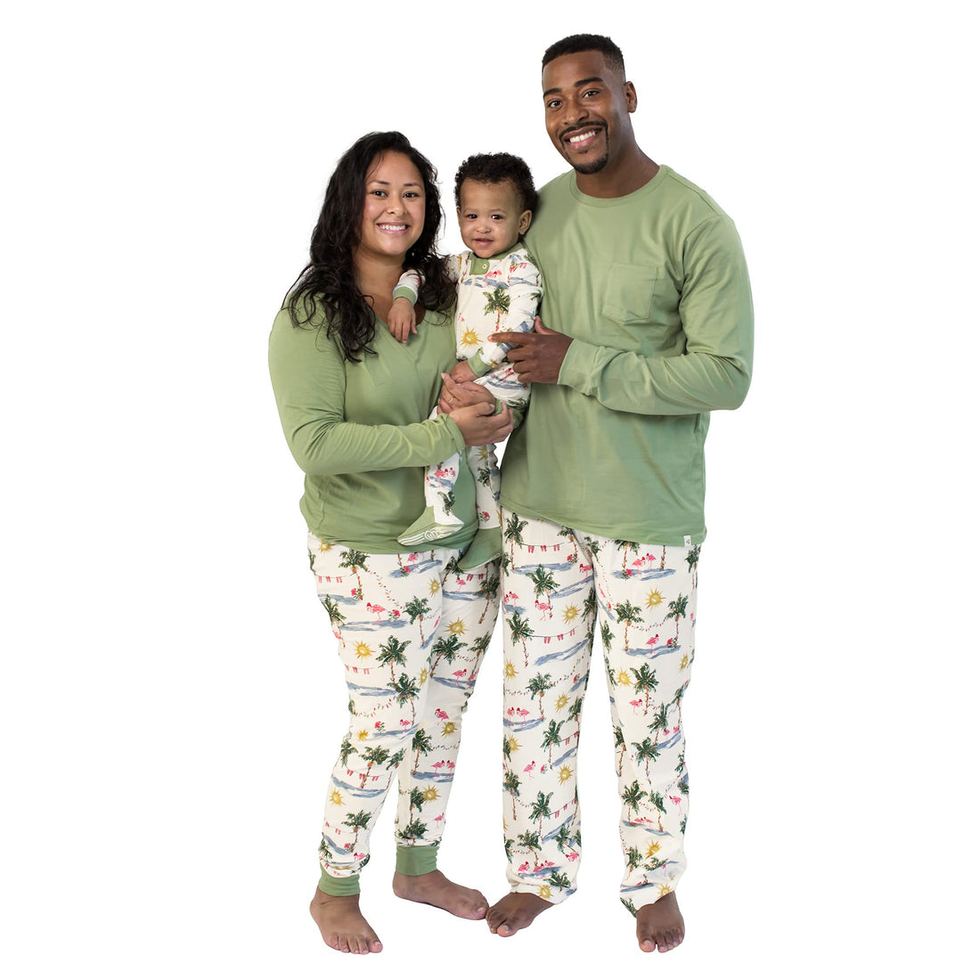 Burt's Bees Baby Matching Family Jammies, Organic Cotton Holiday Pajamas for Kids, Adults, & Pets, Perfect for Family Photos