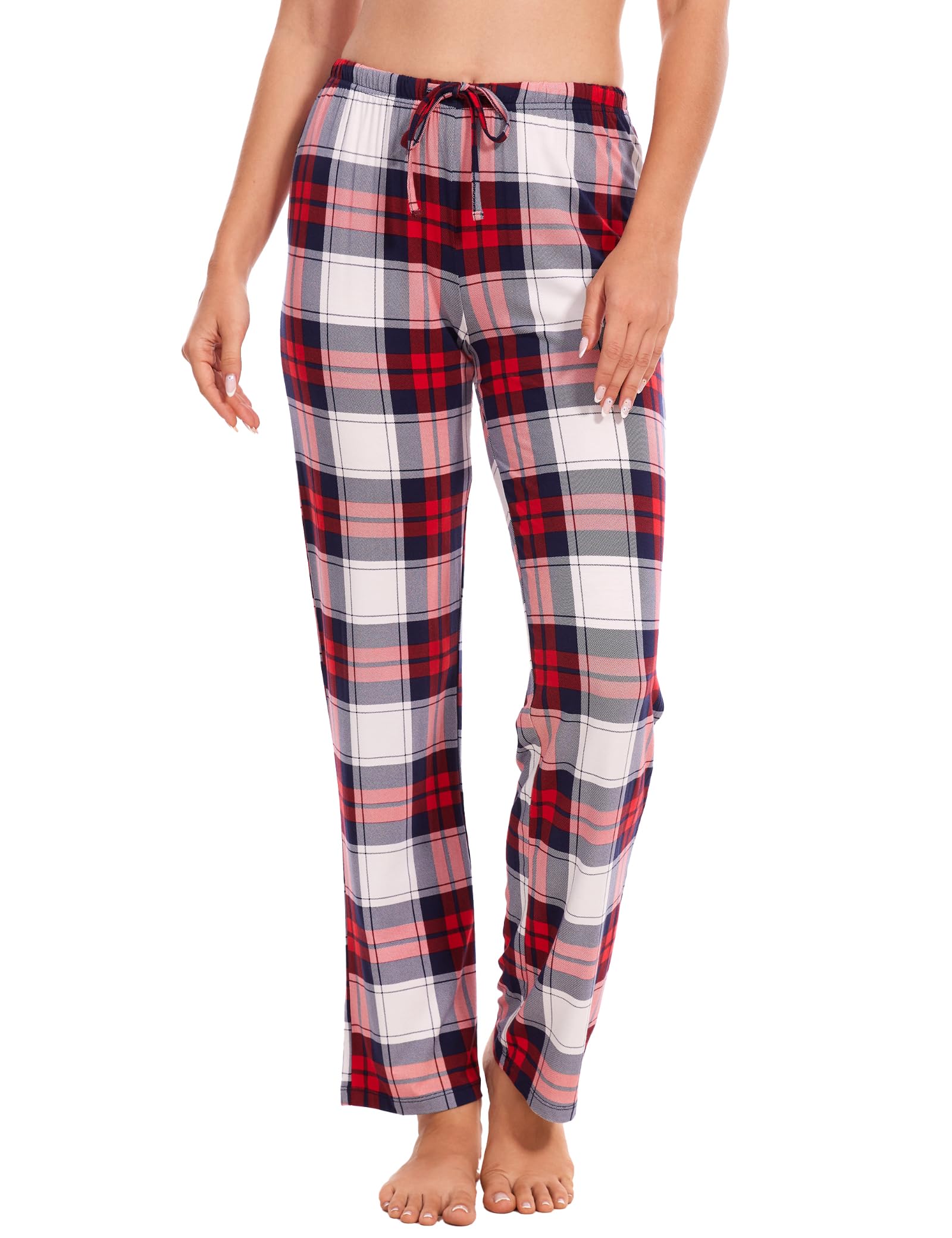 GYS Bamboo Viscose Women's Pajama Pants, Lightweight Comfy Casual Lounge Yoga Pants, Pj Bottoms Sleep Pants with Drawstring