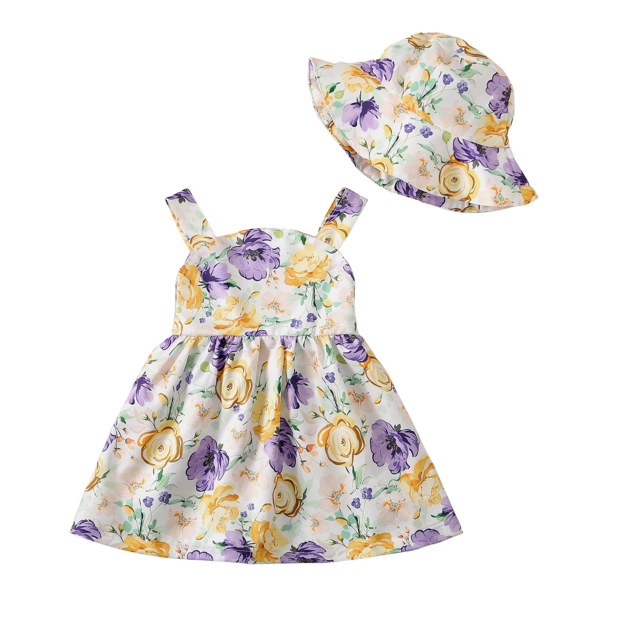 Newborn Infant Baby Girl Dress Toddler Girl Clothes Halter Backless Sleeveless Flower Sundress Summer Dresses for Girl WEBE CLOTHING
